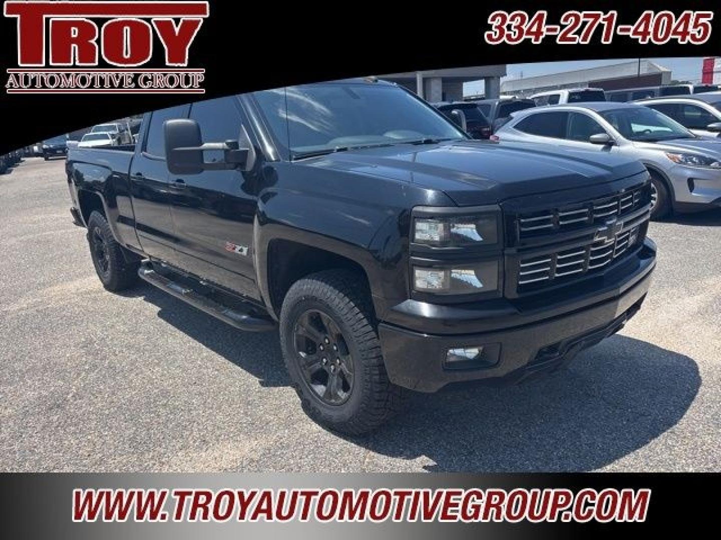 2015 Black /Jet Black Chevrolet Silverado 1500 LT (1GCVKREC4FZ) with an EcoTec3 5.3L V8 engine, Automatic transmission, located at 6812 Atlanta Hwy, Montgomery, AL, 36117, (334) 271-4045, 32.382118, -86.178673 - Navigation!!! New Tires!!<br>Leveling Kit!!<br>Step Bars!!<br>Leather Interior!!Black 2015 Chevrolet Silverado 1500 LT 4WD LT2 EcoTec3 5.3L V8 6-Speed Automatic Electronic with Overdrive<br><br>Financing Available---Top Value for Trades.<br><br>Odometer is 14628 miles below market average!<br><br><- Photo#8