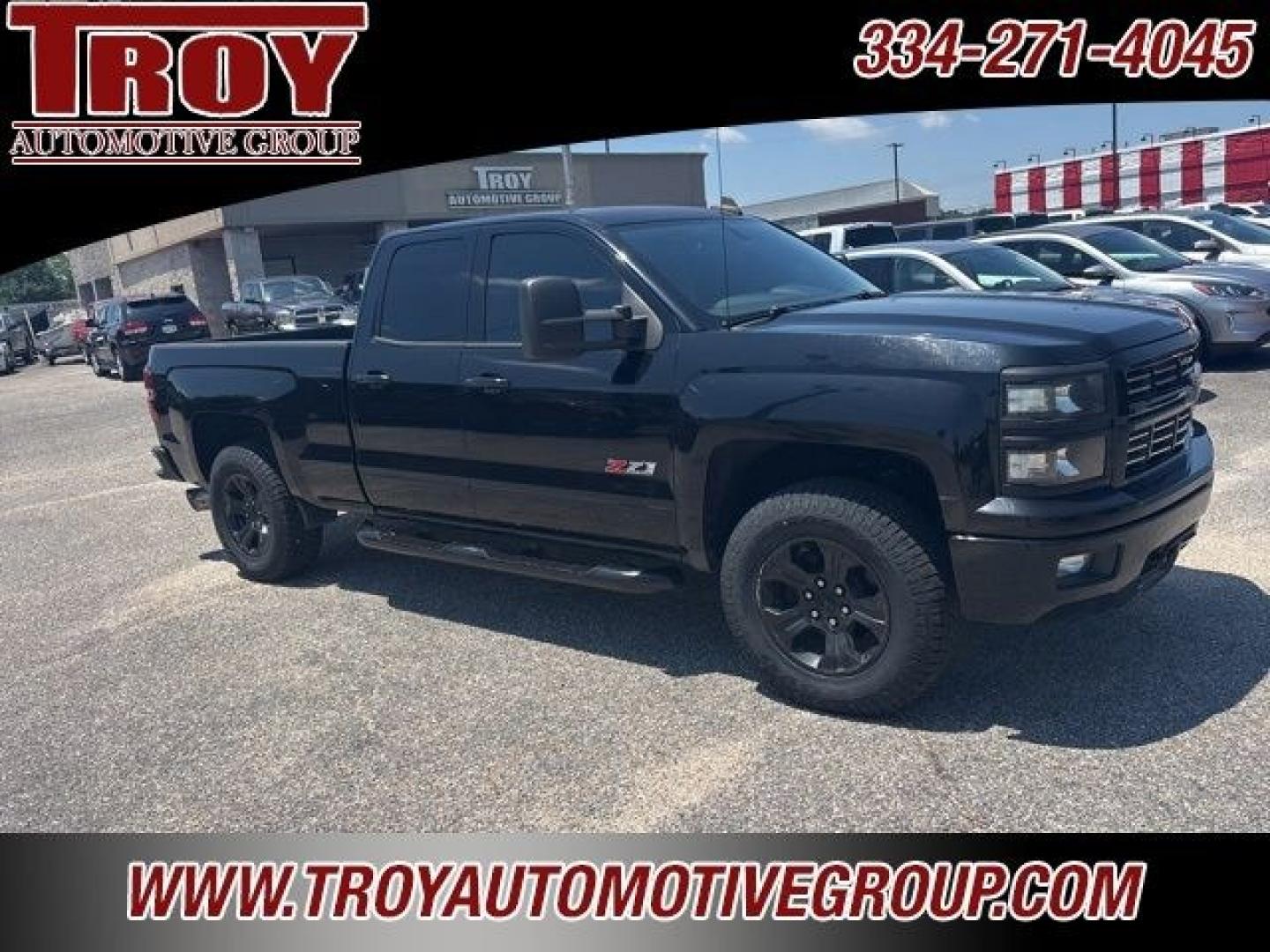 2015 Black /Jet Black Chevrolet Silverado 1500 LT (1GCVKREC4FZ) with an EcoTec3 5.3L V8 engine, Automatic transmission, located at 6812 Atlanta Hwy, Montgomery, AL, 36117, (334) 271-4045, 32.382118, -86.178673 - Navigation!!! New Tires!!<br>Leveling Kit!!<br>Step Bars!!<br>Leather Interior!!Black 2015 Chevrolet Silverado 1500 LT 4WD LT2 EcoTec3 5.3L V8 6-Speed Automatic Electronic with Overdrive<br><br>Financing Available---Top Value for Trades.<br><br>Odometer is 14628 miles below market average!<br><br><- Photo#9
