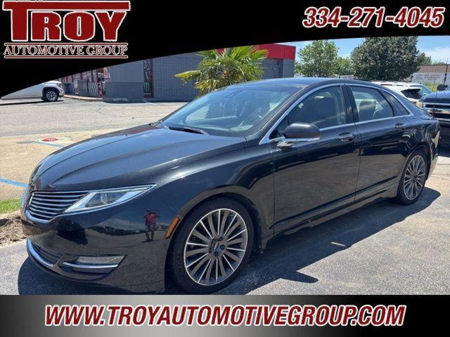 2014 Tuxedo Black /Hazelnut Lincoln MKZ Base (3LN6L2G9XER) with an EcoBoost 2.0L I4 GTDi DOHC Turbocharged VCT engine, Automatic transmission, located at 6812 Atlanta Hwy, Montgomery, AL, 36117, (334) 271-4045, 32.382118, -86.178673 - Tuxedo Black 2014 Lincoln MKZ FWD EcoBoost 2.0L I4 GTDi DOHC Turbocharged VCT 6-Speed Automatic with Select-Shift<br><br>Financing Available---Top Value for Trades.<br><br>Odometer is 6095 miles below market average! 22/33 City/Highway MPG<br><br><br>Awards:<br> * 2014 IIHS Top Safety Pick+<br><br> - Photo#3