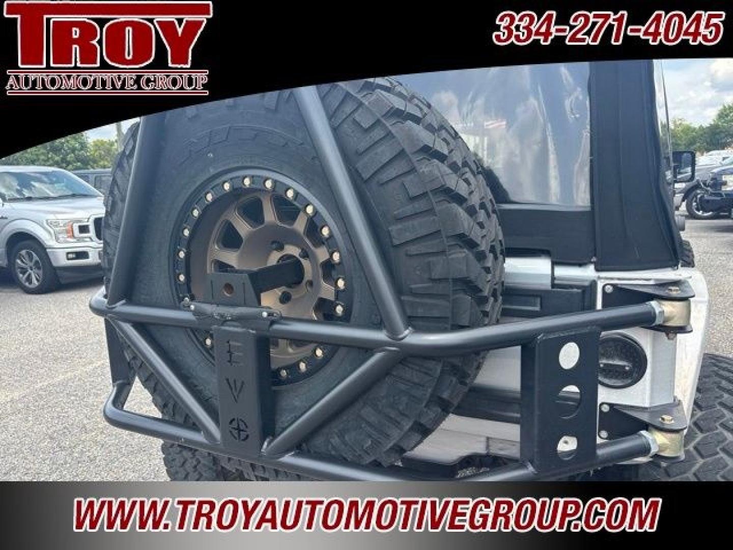 2013 Billet Metallic Clearcoat /Black Interior Jeep Wrangler Unlimited Rubicon (1C4BJWFG2DL) with an 3.6L V6 24V VVT engine, Automatic transmission, located at 6812 Atlanta Hwy, Montgomery, AL, 36117, (334) 271-4045, 32.382118, -86.178673 - Over $13,000 In Modifications! Built Rubicon!<br>Teraflex Speed Bumps!!<br><br>No Expense Spared On Quality Up Grades !!<br>38x13.50x17 -Nittos Trail Grappler!!<br>Battle Born Forged Bead Lock Wheels!!<br>EVO Tire Carrier w/New Full Matchjng Spare!!<br>RPM Drag Link and Tie Rods!!<br>King Off Road- Photo#9