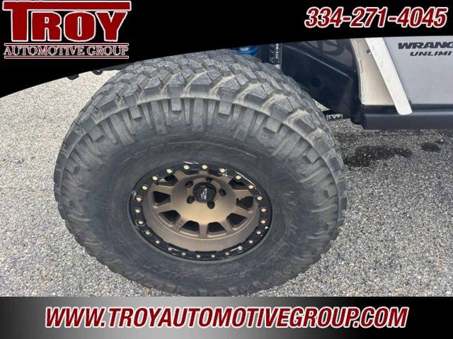 2013 Billet Metallic Clearcoat /Black Interior Jeep Wrangler Unlimited Rubicon (1C4BJWFG2DL) with an 3.6L V6 24V VVT engine, Automatic transmission, located at 6812 Atlanta Hwy, Montgomery, AL, 36117, (334) 271-4045, 32.382118, -86.178673 - Over $13,000 In Modifications! Built Rubicon!<br>Teraflex Speed Bumps!!<br><br>No Expense Spared On Quality Up Grades !!<br>38x13.50x17 -Nittos Trail Grappler!!<br>Battle Born Forged Bead Lock Wheels!!<br>EVO Tire Carrier w/New Full Matchjng Spare!!<br>RPM Drag Link and Tie Rods!!<br>King Off Road- Photo#15