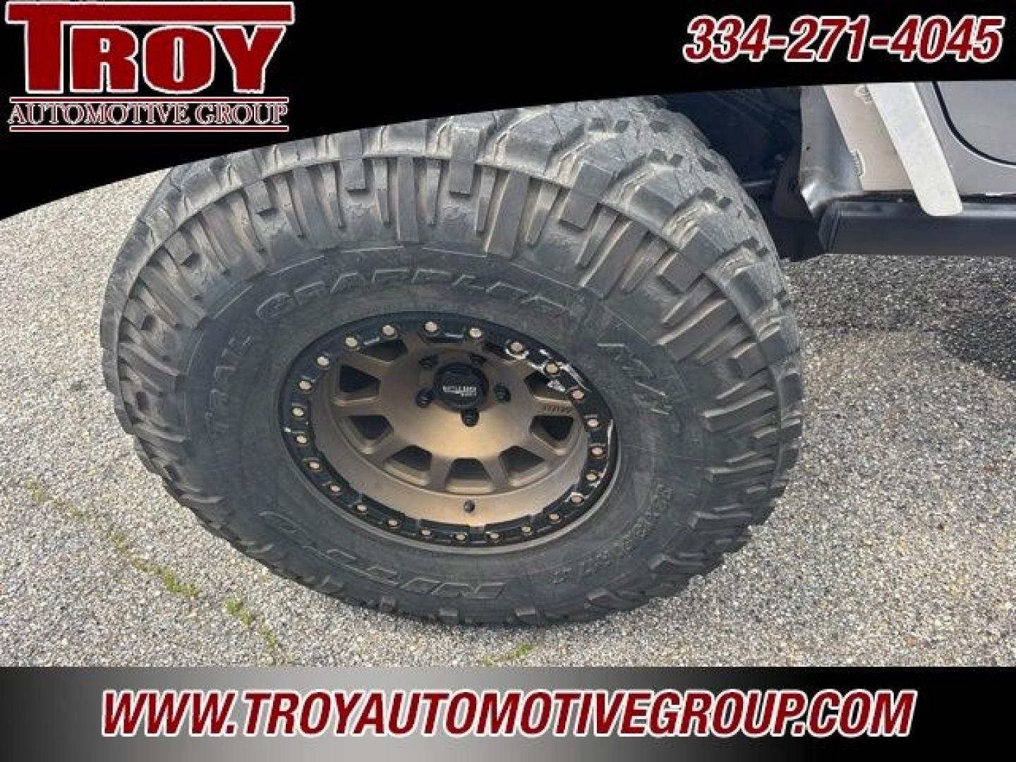 2013 Billet Metallic Clearcoat /Black Interior Jeep Wrangler Unlimited Rubicon (1C4BJWFG2DL) with an 3.6L V6 24V VVT engine, Automatic transmission, located at 6812 Atlanta Hwy, Montgomery, AL, 36117, (334) 271-4045, 32.382118, -86.178673 - Over $13,000 In Modifications! Built Rubicon!<br>Teraflex Speed Bumps!!<br><br>No Expense Spared On Quality Up Grades !!<br>38x13.50x17 -Nittos Trail Grappler!!<br>Battle Born Forged Bead Lock Wheels!!<br>EVO Tire Carrier w/New Full Matchjng Spare!!<br>RPM Drag Link and Tie Rods!!<br>King Off Road- Photo#17