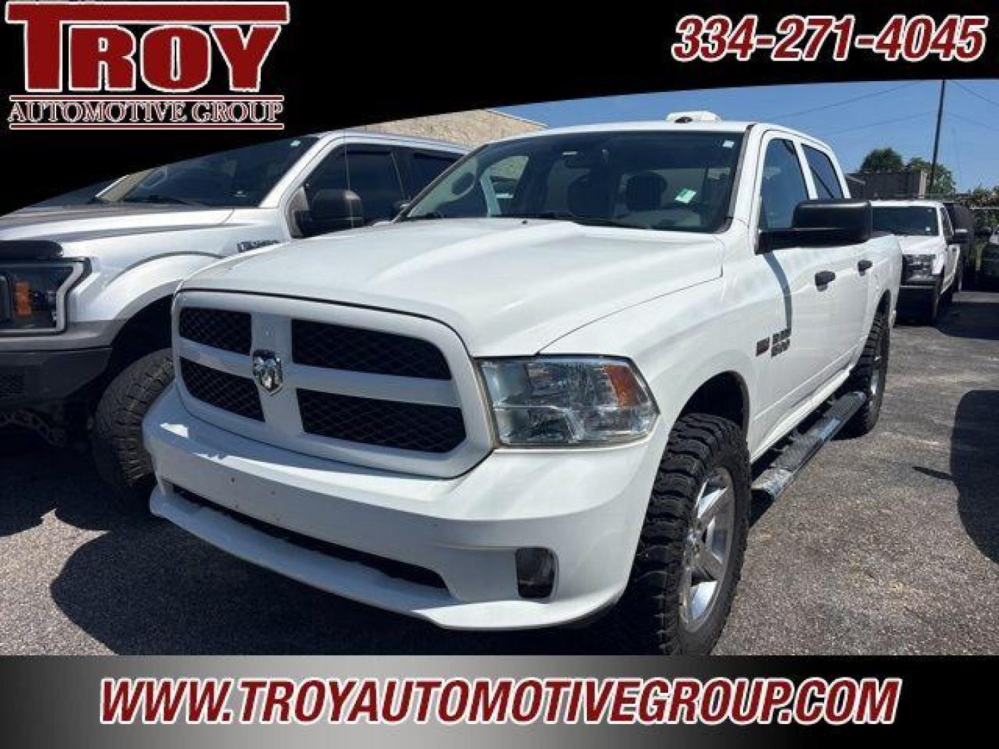 2016 Bright White Clearcoat /Diesel Gray/Black Ram 1500 Express (3C6RR7KT2GG) with an HEMI 5.7L V8 Multi Displacement VVT engine, Automatic transmission, located at 6812 Atlanta Hwy, Montgomery, AL, 36117, (334) 271-4045, 32.382118, -86.178673 - Bright White Clearcoat 2016 Ram 1500 Express 4WD HEMI 5.7L V8 Multi Displacement VVT 8-Speed Automatic<br><br>Financing Available---Top Value for Trades. - Photo#2