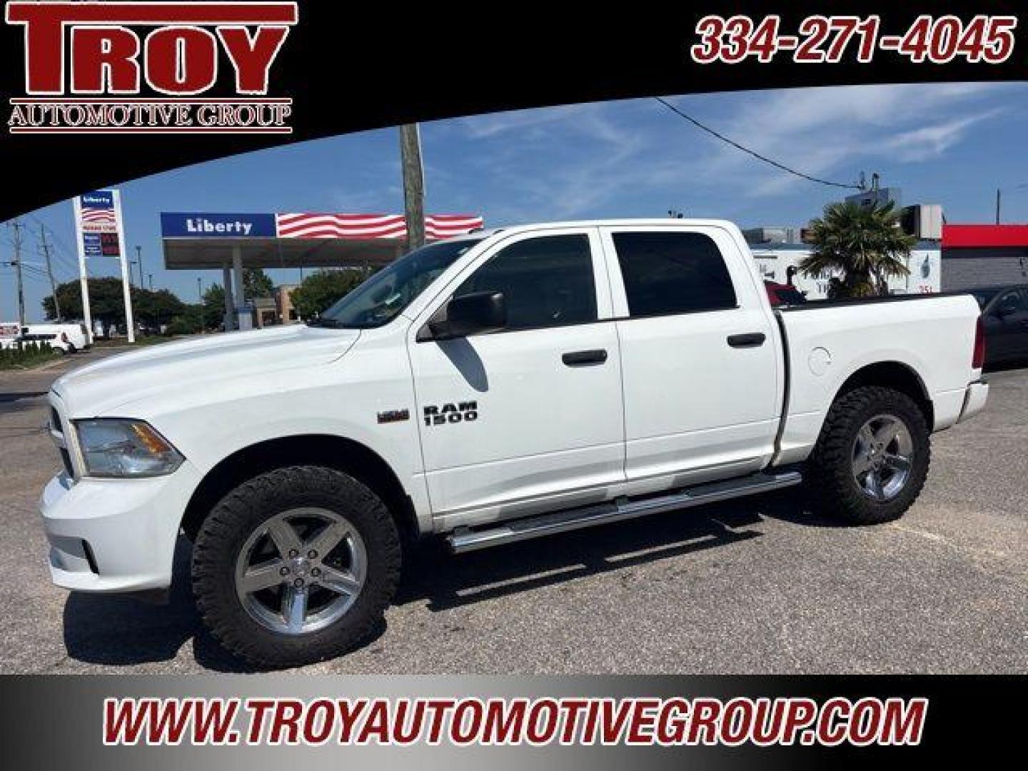 2016 Bright White Clearcoat /Diesel Gray/Black Ram 1500 Express (3C6RR7KT2GG) with an HEMI 5.7L V8 Multi Displacement VVT engine, Automatic transmission, located at 6812 Atlanta Hwy, Montgomery, AL, 36117, (334) 271-4045, 32.382118, -86.178673 - Bright White Clearcoat 2016 Ram 1500 Express 4WD HEMI 5.7L V8 Multi Displacement VVT 8-Speed Automatic<br><br>Financing Available---Top Value for Trades. - Photo#4