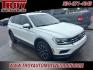 2021 Pure White /Titan Black Volkswagen Tiguan 2.0T SE (3VV3B7AXXMM) with an 2.0L TSI DOHC engine, Automatic transmission, located at 6812 Atlanta Hwy, Montgomery, AL, 36117, (334) 271-4045, 32.382118, -86.178673- Photo#1