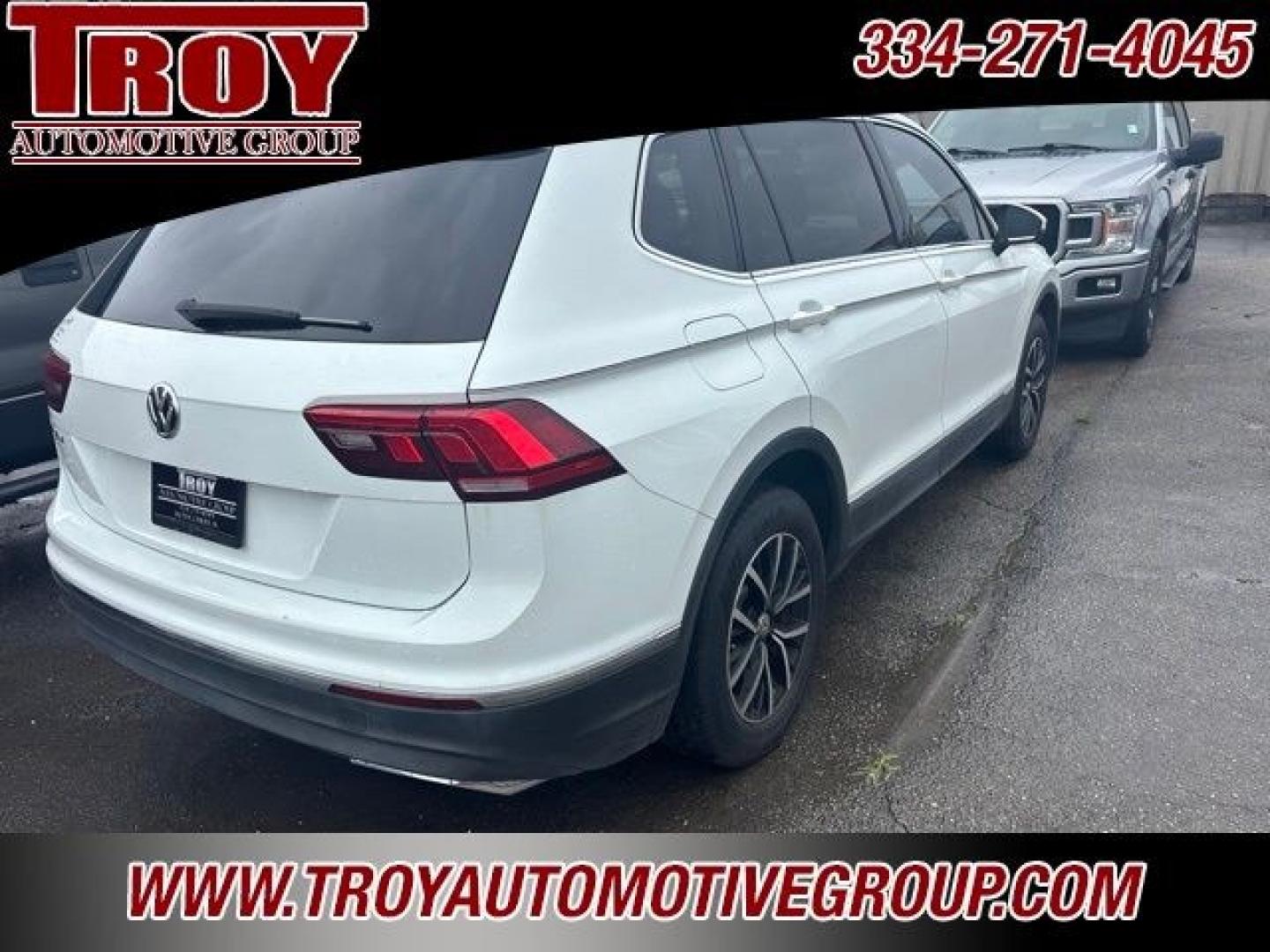 2021 Pure White /Titan Black Volkswagen Tiguan 2.0T SE (3VV3B7AXXMM) with an 2.0L TSI DOHC engine, Automatic transmission, located at 6812 Atlanta Hwy, Montgomery, AL, 36117, (334) 271-4045, 32.382118, -86.178673- Photo#5