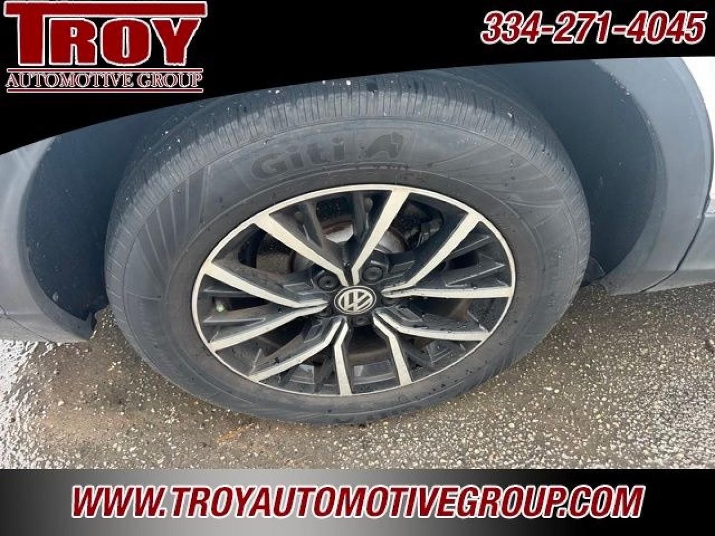 2021 Pure White /Titan Black Volkswagen Tiguan 2.0T SE (3VV3B7AXXMM) with an 2.0L TSI DOHC engine, Automatic transmission, located at 6812 Atlanta Hwy, Montgomery, AL, 36117, (334) 271-4045, 32.382118, -86.178673- Photo#6