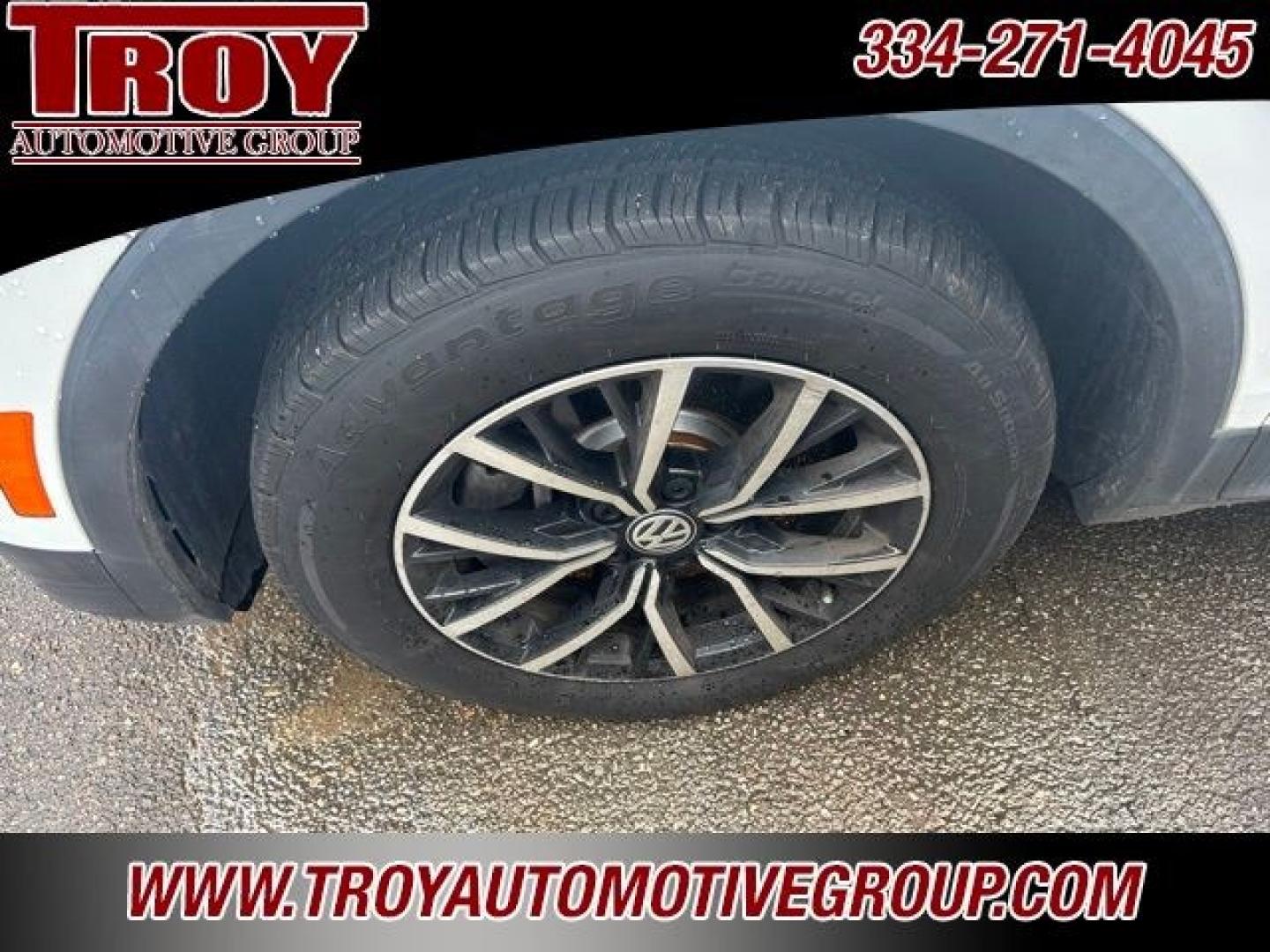 2021 Pure White /Titan Black Volkswagen Tiguan 2.0T SE (3VV3B7AXXMM) with an 2.0L TSI DOHC engine, Automatic transmission, located at 6812 Atlanta Hwy, Montgomery, AL, 36117, (334) 271-4045, 32.382118, -86.178673- Photo#8