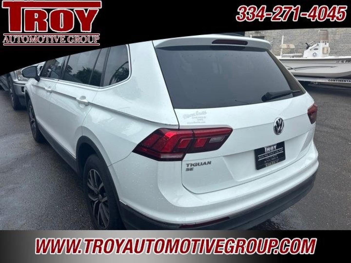 2021 Pure White /Titan Black Volkswagen Tiguan 2.0T SE (3VV3B7AXXMM) with an 2.0L TSI DOHC engine, Automatic transmission, located at 6812 Atlanta Hwy, Montgomery, AL, 36117, (334) 271-4045, 32.382118, -86.178673- Photo#11