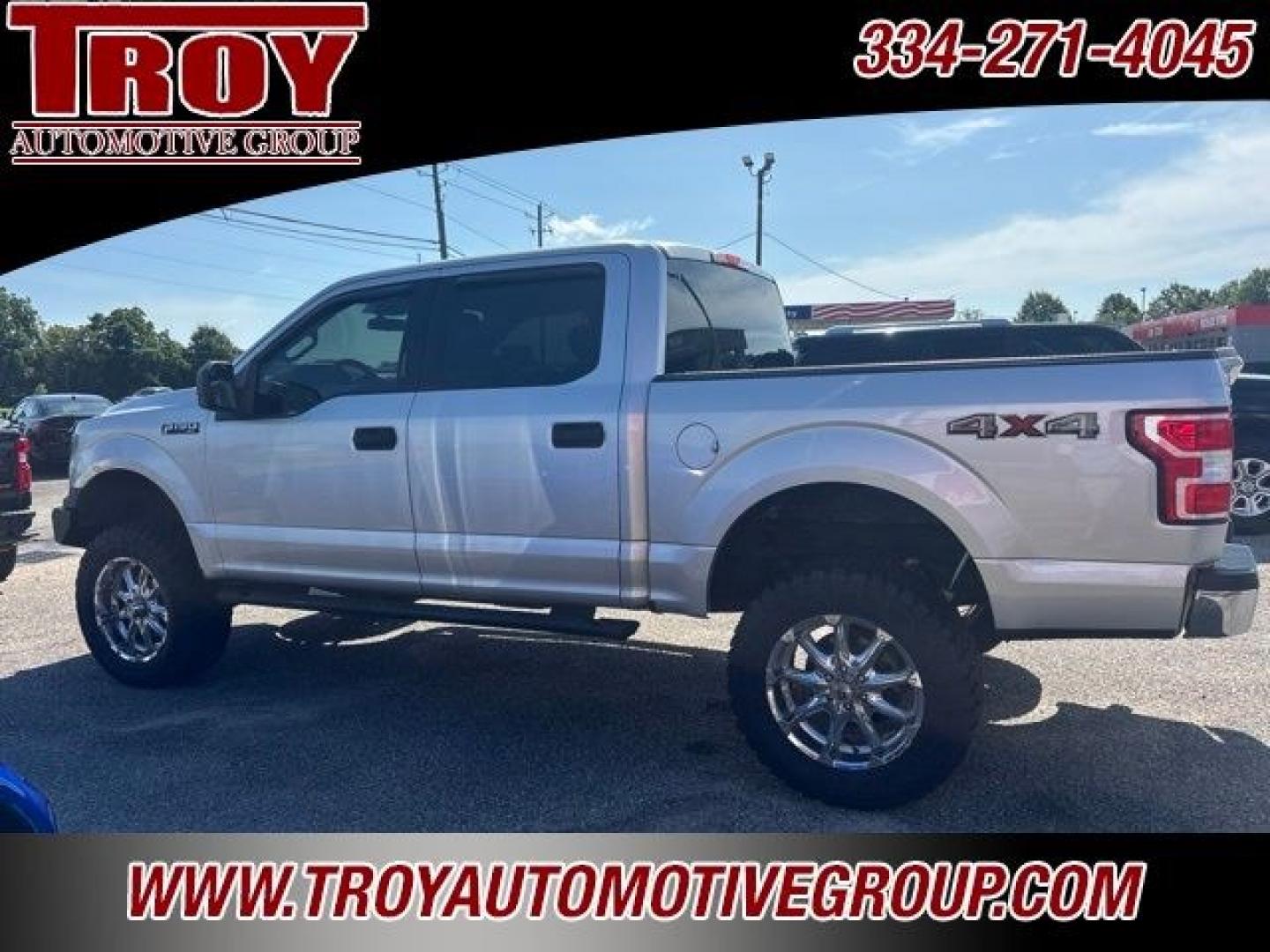 2019 Ingot Silver Metallic /Medium Earth Gray Ford F-150 (1FTEW1E50KF) with an 5.0L V8 engine, Automatic transmission, located at 6812 Atlanta Hwy, Montgomery, AL, 36117, (334) 271-4045, 32.382118, -86.178673 - Rough Country Lift Kit!<br>New 35x12.50x20 Tires!!- Photo#1