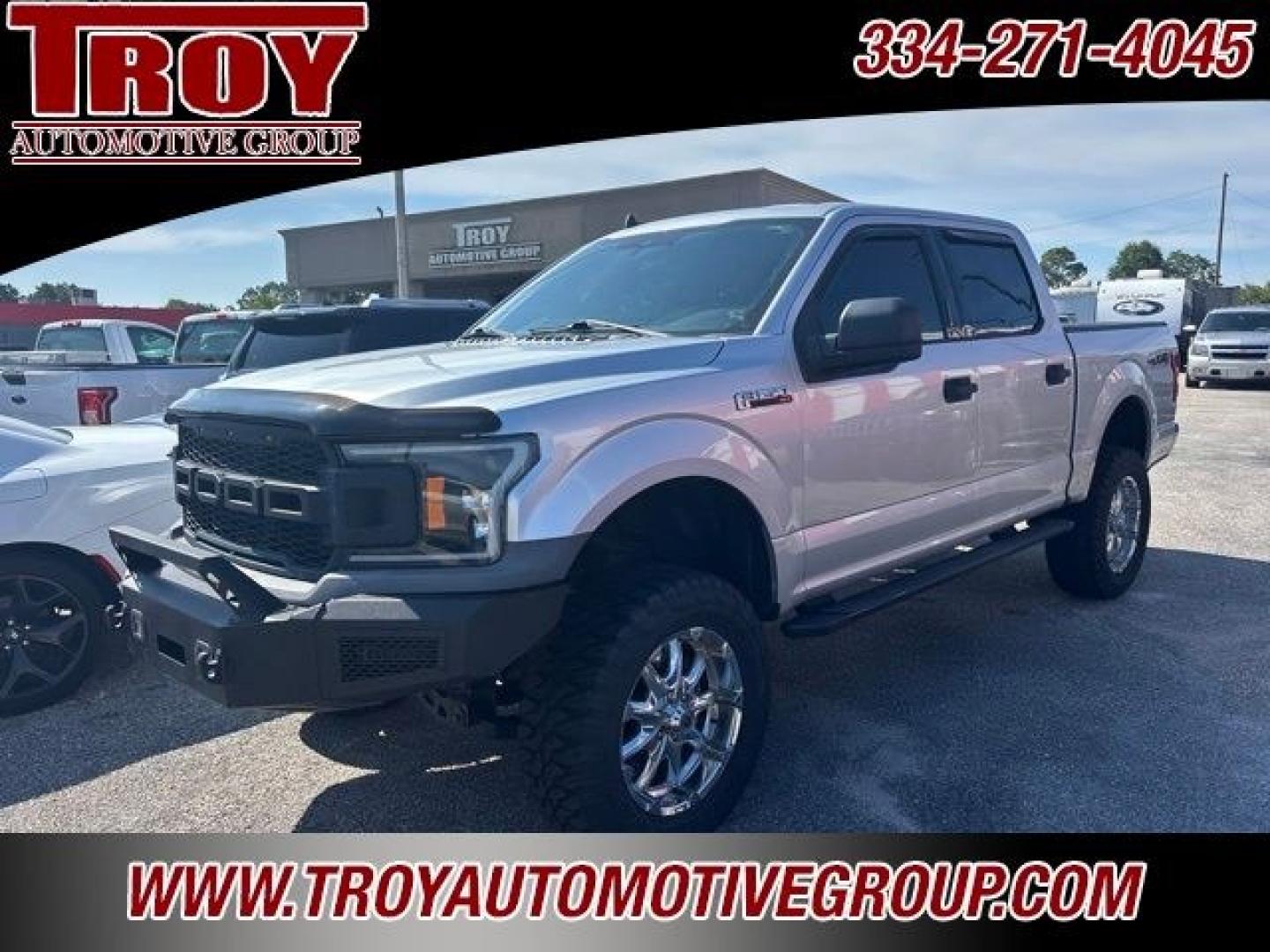 2019 Ingot Silver Metallic /Medium Earth Gray Ford F-150 (1FTEW1E50KF) with an 5.0L V8 engine, Automatic transmission, located at 6812 Atlanta Hwy, Montgomery, AL, 36117, (334) 271-4045, 32.382118, -86.178673 - Rough Country Lift Kit!<br>New 35x12.50x20 Tires!!- Photo#2