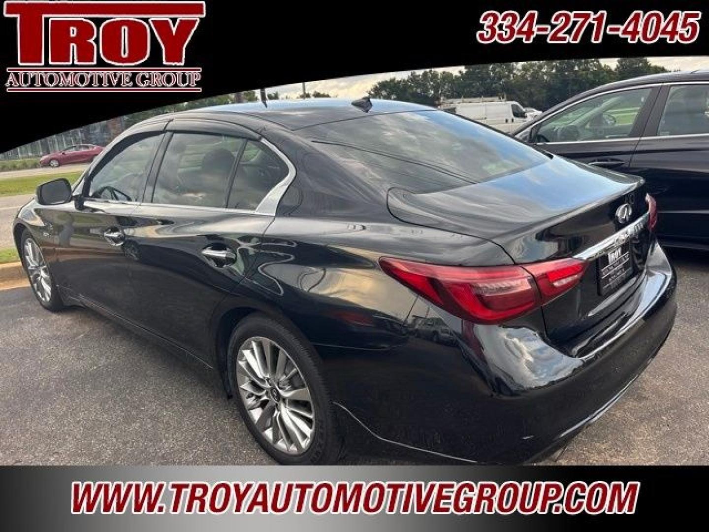 2018 Midnight Black /Wheat INFINITI Q50 3.0t LUXE (JN1EV7AP5JM) with an 3.0L V6 engine, Automatic transmission, located at 6812 Atlanta Hwy, Montgomery, AL, 36117, (334) 271-4045, 32.382118, -86.178673 - Midnight Black 2018 INFINITI Q50 3.0t LUXE RWD 3.0L V6 7-Speed Automatic with Manual Shift<br><br>Financing Available---Top Value for Trades.<br><br>Odometer is 18212 miles below market average! 20/29 City/Highway MPG<br><br><br>Awards:<br> * 2018 KBB.com 10 Best Luxury Cars Under $35,000- Photo#2