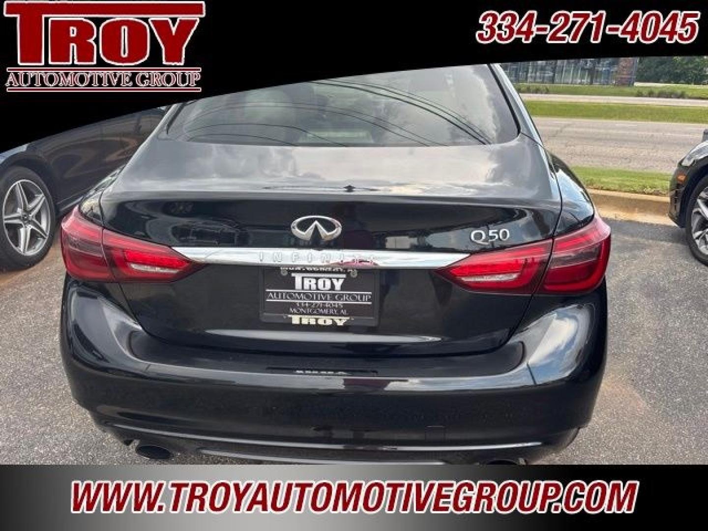 2018 Midnight Black /Wheat INFINITI Q50 3.0t LUXE (JN1EV7AP5JM) with an 3.0L V6 engine, Automatic transmission, located at 6812 Atlanta Hwy, Montgomery, AL, 36117, (334) 271-4045, 32.382118, -86.178673 - Midnight Black 2018 INFINITI Q50 3.0t LUXE RWD 3.0L V6 7-Speed Automatic with Manual Shift<br><br>Financing Available---Top Value for Trades.<br><br>Odometer is 18212 miles below market average! 20/29 City/Highway MPG<br><br><br>Awards:<br> * 2018 KBB.com 10 Best Luxury Cars Under $35,000- Photo#3