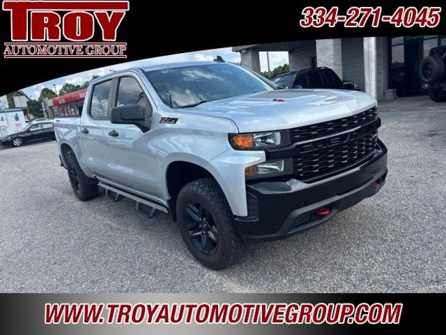2022 Silver Ice Metallic /Jet Black Chevrolet Silverado 1500 LTD Custom Trail Boss (1GCPYCEL0NZ) with an EcoTec3 6.2L V8 engine, Automatic transmission, located at 6812 Atlanta Hwy, Montgomery, AL, 36117, (334) 271-4045, 32.382118, -86.178673 - Silver Ice Metallic 2022 Chevrolet Silverado 1500 LTD Custom Trail Boss 4WD EcoTec3 6.2L V8 10-Speed Automatic<br><br>Financing Available---Top Value for Trades.<br><br>Odometer is 22250 miles below market average!- Photo#7