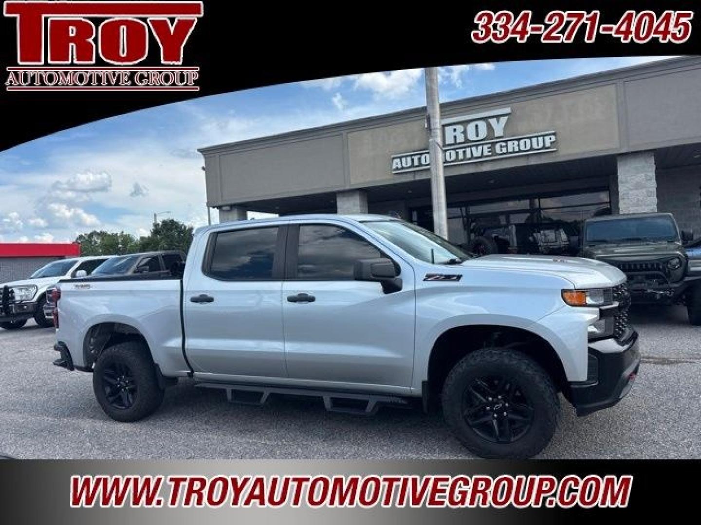 2022 Silver Ice Metallic /Jet Black Chevrolet Silverado 1500 LTD Custom Trail Boss (1GCPYCEL0NZ) with an EcoTec3 6.2L V8 engine, Automatic transmission, located at 6812 Atlanta Hwy, Montgomery, AL, 36117, (334) 271-4045, 32.382118, -86.178673 - Silver Ice Metallic 2022 Chevrolet Silverado 1500 LTD Custom Trail Boss 4WD EcoTec3 6.2L V8 10-Speed Automatic<br><br>Financing Available---Top Value for Trades.<br><br>Odometer is 22250 miles below market average!- Photo#9