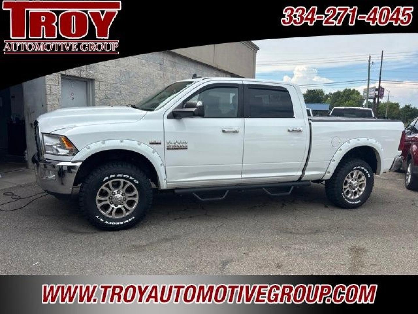 2014 Bright White Clearcoat /Black Ram 2500 Big Horn (3C6UR5DJ3EG) with an 6.4L V8 engine, Automatic transmission, located at 6812 Atlanta Hwy, Montgomery, AL, 36117, (334) 271-4045, 32.382118, -86.178673 - Brand New Mt Tires!!<br>Power Driver Seat!!<br>Tow Package!!<br>Heated Seats!!<br>Spray N Bedliner!!<br>Bright White Clearcoat 2014 Ram 2500 Big Horn 4WD 6.4L V8 6-Speed Automatic<br><br>Financing Available---Top Value for Tradespray- Photo#0