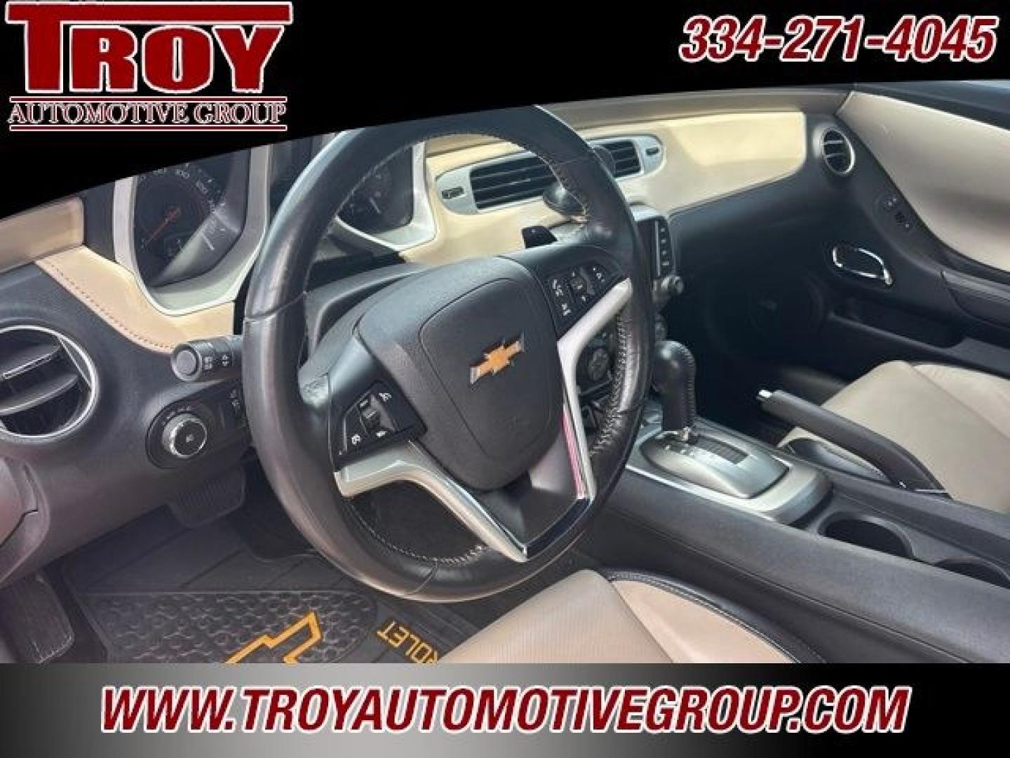 2014 Red Rock /Beige Chevrolet Camaro 2LT (2G1FC1E34E9) with an 3.6L V6 DGI DOHC VVT engine, Automatic transmission, located at 6812 Atlanta Hwy, Montgomery, AL, 36117, (334) 271-4045, 32.382118, -86.178673 - RS Package!!<br>Power Sunroof!!<br>Navigation!!<br>Heads Up Display!!<br>Updated 20 SS Wheels!<br>3-Keys!!<br>- Photo#27