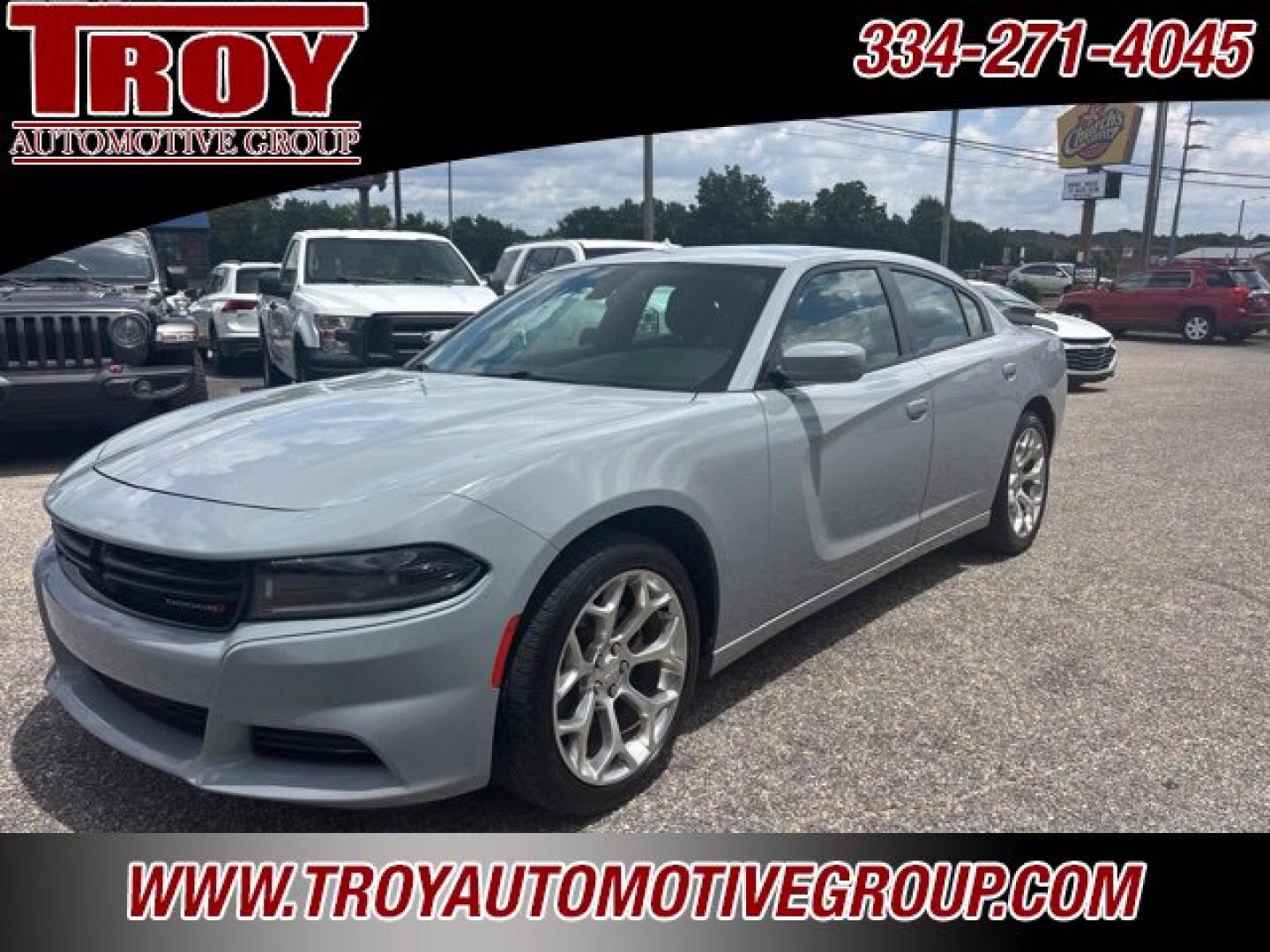 2022 Smoke /Black Dodge Charger SXT (2C3CDXBG8NH) with an 3.6L V6 SMPI DOHC 24V LEV II 292hp engine, Automatic transmission, located at 6812 Atlanta Hwy, Montgomery, AL, 36117, (334) 271-4045, 32.382118, -86.178673 - Smoke Show 2022 Dodge Charger SXT RWD 3.6L V6 SMPI DOHC 24V LEV II 292hp 8-Speed Automatic<br><br>Financing Available---Top Value for Trades.<br><br>19/30 City/Highway MPG- Photo#3