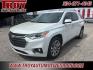 2021 Pearl /Jet Black/Dark Galvanized Chevrolet Traverse Premier (1GNERKKW1MJ) with an 3.6L V6 SIDI VVT engine, Automatic transmission, located at 6812 Atlanta Hwy, Montgomery, AL, 36117, (334) 271-4045, 32.382118, -86.178673 - Priced below KBB Fair Purchase Price!<br><br>Iridescent Pearl Tricoat 2021 Chevrolet Traverse Premier FWD 3.6L V6 SIDI VVT 9-Speed Automatic<br><br>Financing Available---Top Value for Trades.<br><br>Odometer is 41049 miles below market average! 18/27 City/Highway MPG<br><br><br>Awards:<br> * 2021 I- Photo#3