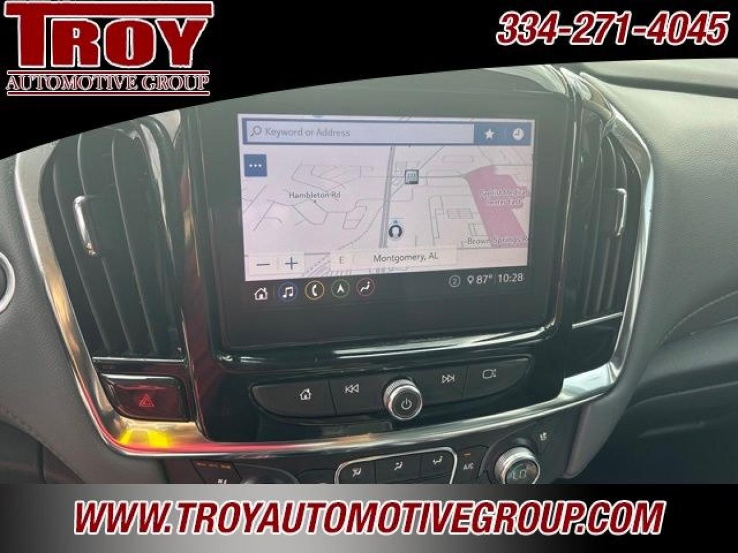 2021 Pearl /Jet Black/Dark Galvanized Chevrolet Traverse Premier (1GNERKKW1MJ) with an 3.6L V6 SIDI VVT engine, Automatic transmission, located at 6812 Atlanta Hwy, Montgomery, AL, 36117, (334) 271-4045, 32.382118, -86.178673 - Priced below KBB Fair Purchase Price!<br><br>Iridescent Pearl Tricoat 2021 Chevrolet Traverse Premier FWD 3.6L V6 SIDI VVT 9-Speed Automatic<br><br>Financing Available---Top Value for Trades.<br><br>Odometer is 41049 miles below market average! 18/27 City/Highway MPG<br><br><br>Awards:<br> * 2021 I- Photo#38
