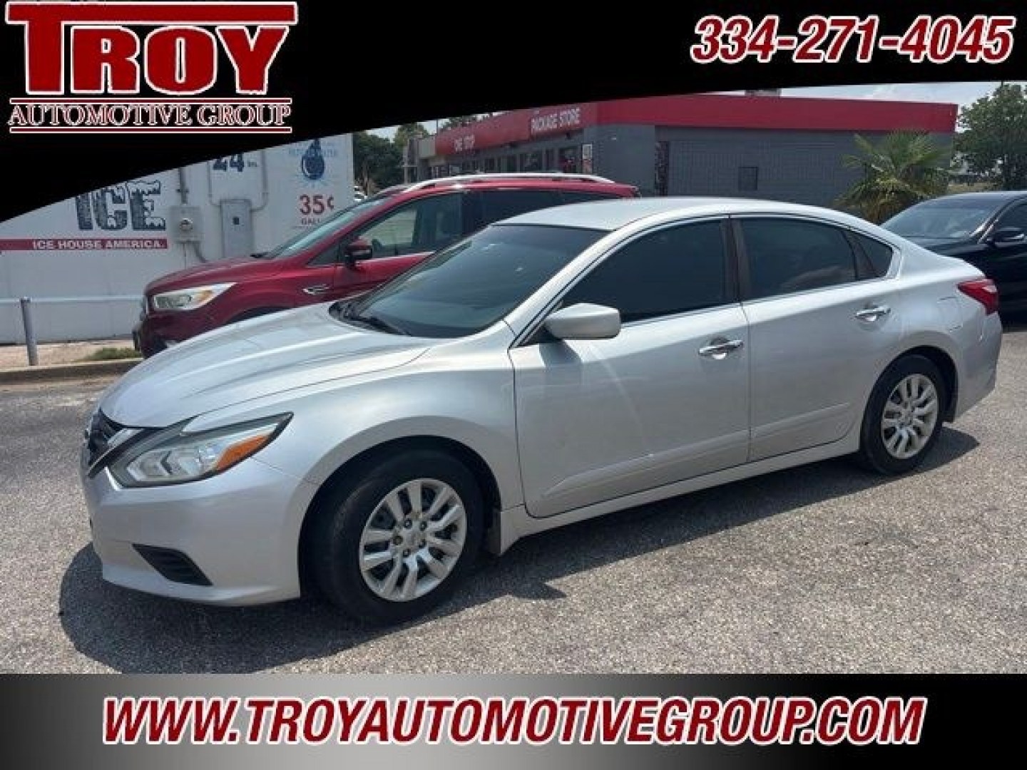 2017 Brilliant Silver /Charcoal Nissan Altima 2.5 S (1N4AL3AP4HN) with an 2.5L 4-Cylinder DOHC 16V engine, CVT transmission, located at 6812 Atlanta Hwy, Montgomery, AL, 36117, (334) 271-4045, 32.382118, -86.178673- Photo#2
