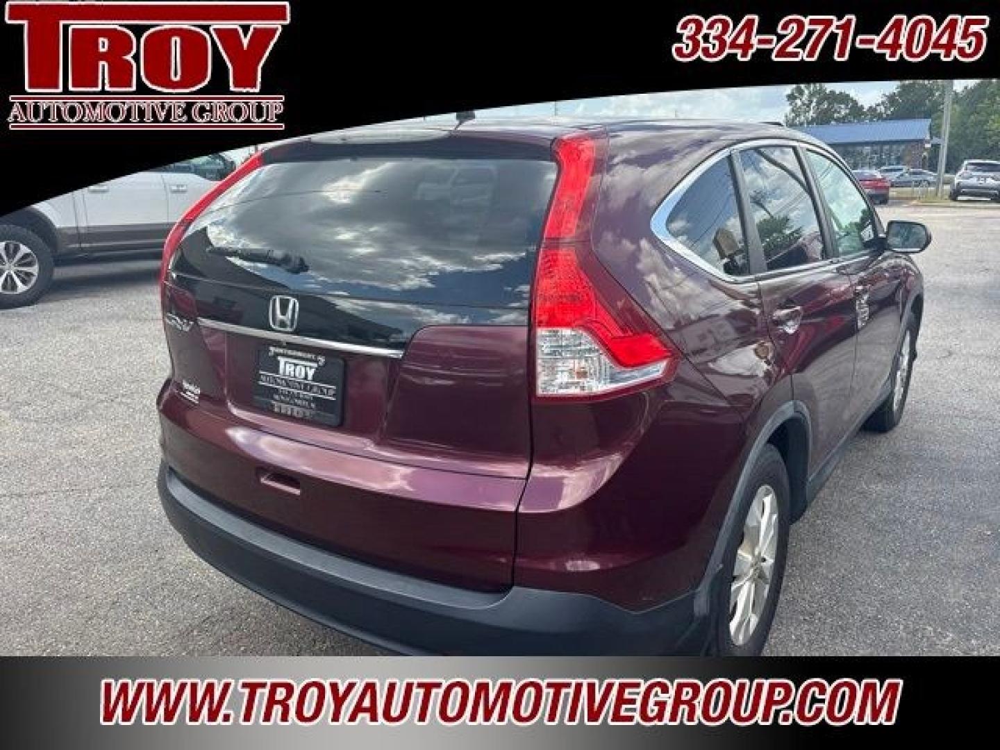 2013 Basque Red Pearl II /Gray Honda CR-V EX (5J6RM3H5XDL) with an 2.4L I4 DOHC 16V i-VTEC engine, Automatic transmission, located at 6812 Atlanta Hwy, Montgomery, AL, 36117, (334) 271-4045, 32.382118, -86.178673 - Maroon 2013 Honda CR-V EX FWD 2.4L I4 DOHC 16V i-VTEC 5-Speed Automatic<br><br>Financing Available---Top Value for Trades.<br><br>Odometer is 38638 miles below market average! 23/31 City/Highway MPG<br><br><br>Awards:<br> * JD Power Initial Quality Study * 2013 KBB.com Brand Image Awards<br>Kelle- Photo#9