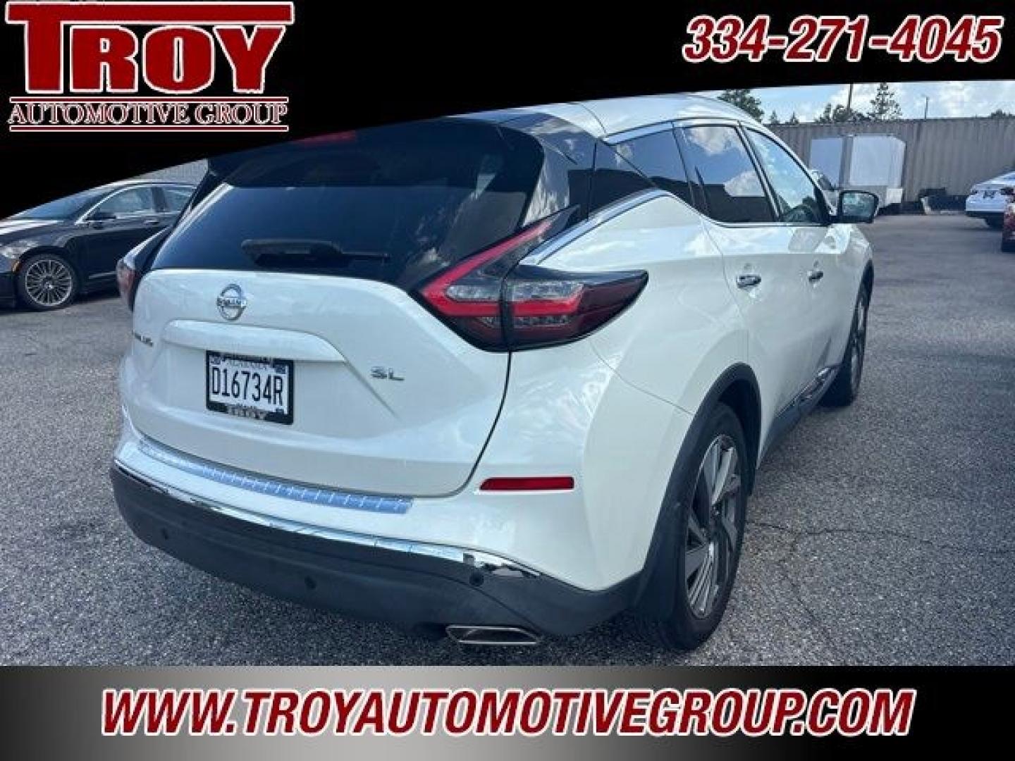 2020 Pearl White /Cashmere Nissan Murano SL (5N1AZ2CJ4LN) with an 3.5L V6 DOHC 24V engine, CVT transmission, located at 6812 Atlanta Hwy, Montgomery, AL, 36117, (334) 271-4045, 32.382118, -86.178673 - Pearl White Tricoat 2020 Nissan Murano SL FWD 3.5L V6 DOHC 24V CVT with Xtronic<br><br>Financing Available---Top Value for Trades.<br><br>Odometer is 40942 miles below market average! 20/28 City/Highway MPG<br><br><br>Awards:<br> * JD Power Initial Quality Study (IQS)- Photo#7