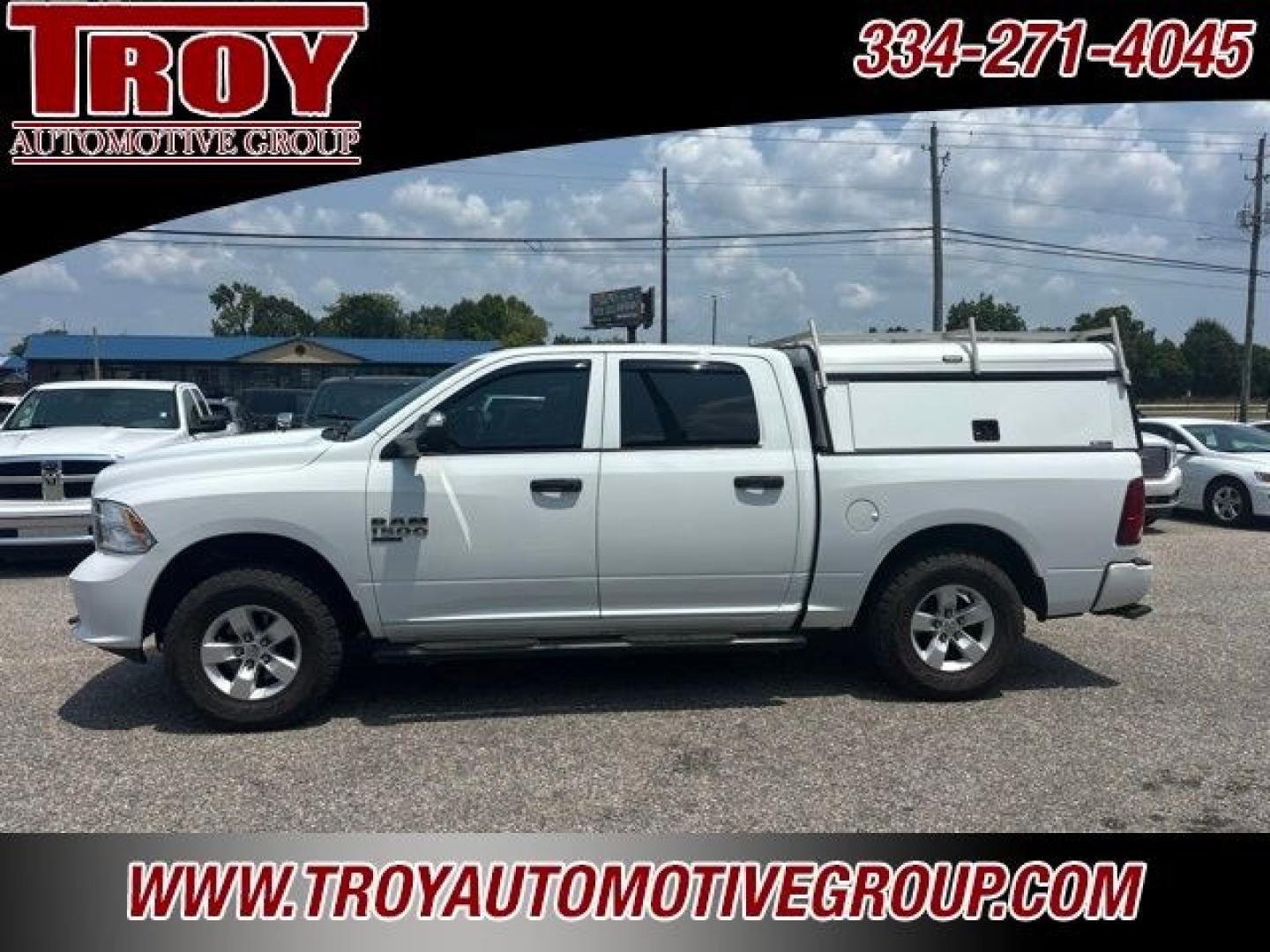 2022 Bright White Clearcoat /Diesel Gray/Black Ram 1500 Classic Express (3C6RR7KG5NG) with an 3.6L V6 24V VVT engine, Automatic transmission, located at 6812 Atlanta Hwy, Montgomery, AL, 36117, (334) 271-4045, 32.382118, -86.178673 - Painter To Match Camper Shell!!<br>Bed Slide Out!!<br>Toyo RT Tires!!<br>Westin Step Bars!!<br>TownPackage!!<br>Alloy Wheels!!Bright White Clearcoat 2022 Ram 1500 Classic Express 4WD 3.6L V6 24V VVT 8-Speed Automatic<br><br>Financing Available---Top Value for Trades.- Photo#1