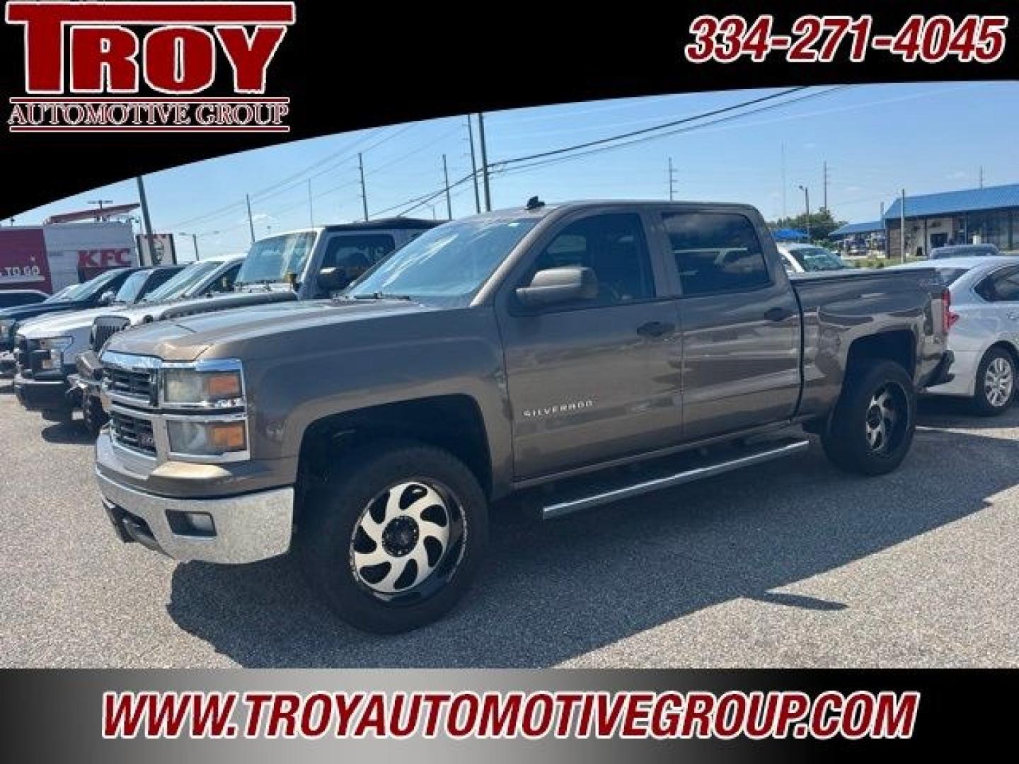 2014 Brownstone Metallic /Jet Black Chevrolet Silverado 1500 LT (3GCUKREC4EG) with an EcoTec3 5.3L V8 Flex Fuel engine, Automatic transmission, located at 6812 Atlanta Hwy, Montgomery, AL, 36117, (334) 271-4045, 32.382118, -86.178673 - Brownstone Metallic 2014 Chevrolet Silverado 1500 LT 4WD LT2 EcoTec3 5.3L V8 Flex Fuel 6-Speed Automatic Electronic with Overdrive<br><br>Financing Available---Top Value for Trades.<br><br>Odometer is 26608 miles below market average!<br><br><br>Awards:<br> * 2014 KBB.com Brand Image Awards * NAC- Photo#2