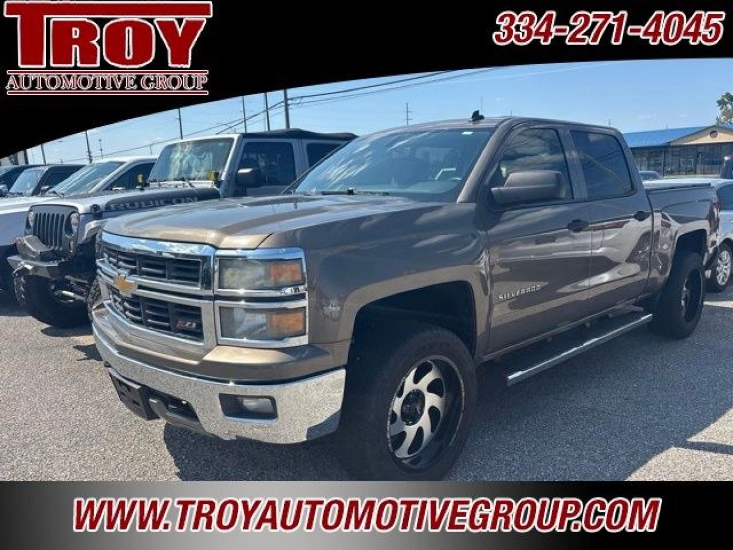 2014 Brownstone Metallic /Jet Black Chevrolet Silverado 1500 LT (3GCUKREC4EG) with an EcoTec3 5.3L V8 Flex Fuel engine, Automatic transmission, located at 6812 Atlanta Hwy, Montgomery, AL, 36117, (334) 271-4045, 32.382118, -86.178673 - Brownstone Metallic 2014 Chevrolet Silverado 1500 LT 4WD LT2 EcoTec3 5.3L V8 Flex Fuel 6-Speed Automatic Electronic with Overdrive<br><br>Financing Available---Top Value for Trades.<br><br>Odometer is 26608 miles below market average!<br><br><br>Awards:<br> * 2014 KBB.com Brand Image Awards * NAC- Photo#3