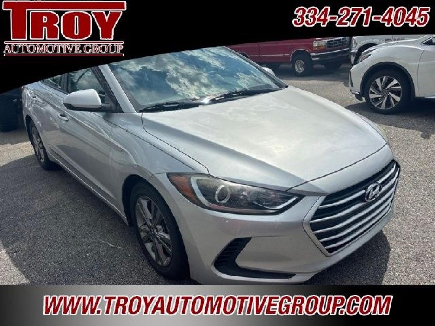 2017 Silver /Gray Hyundai Elantra SE (5NPD84LF5HH) with an 2.0L 4-Cylinder DOHC 16V engine, Automatic transmission, located at 6812 Atlanta Hwy, Montgomery, AL, 36117, (334) 271-4045, 32.382118, -86.178673 - Recent Arrival!<br><br>Silver 2017 Hyundai Elantra SE FWD 2.0L 4-Cylinder DOHC 16V 6-Speed Automatic with Shiftronic<br><br>Financing Available---Top Value for Trades.<br><br>Odometer is 93978 miles below market average! 29/38 City/Highway MPG<br><br><br>Awards:<br> * 2017 KBB.com 10 Most Awarded B- Photo#6