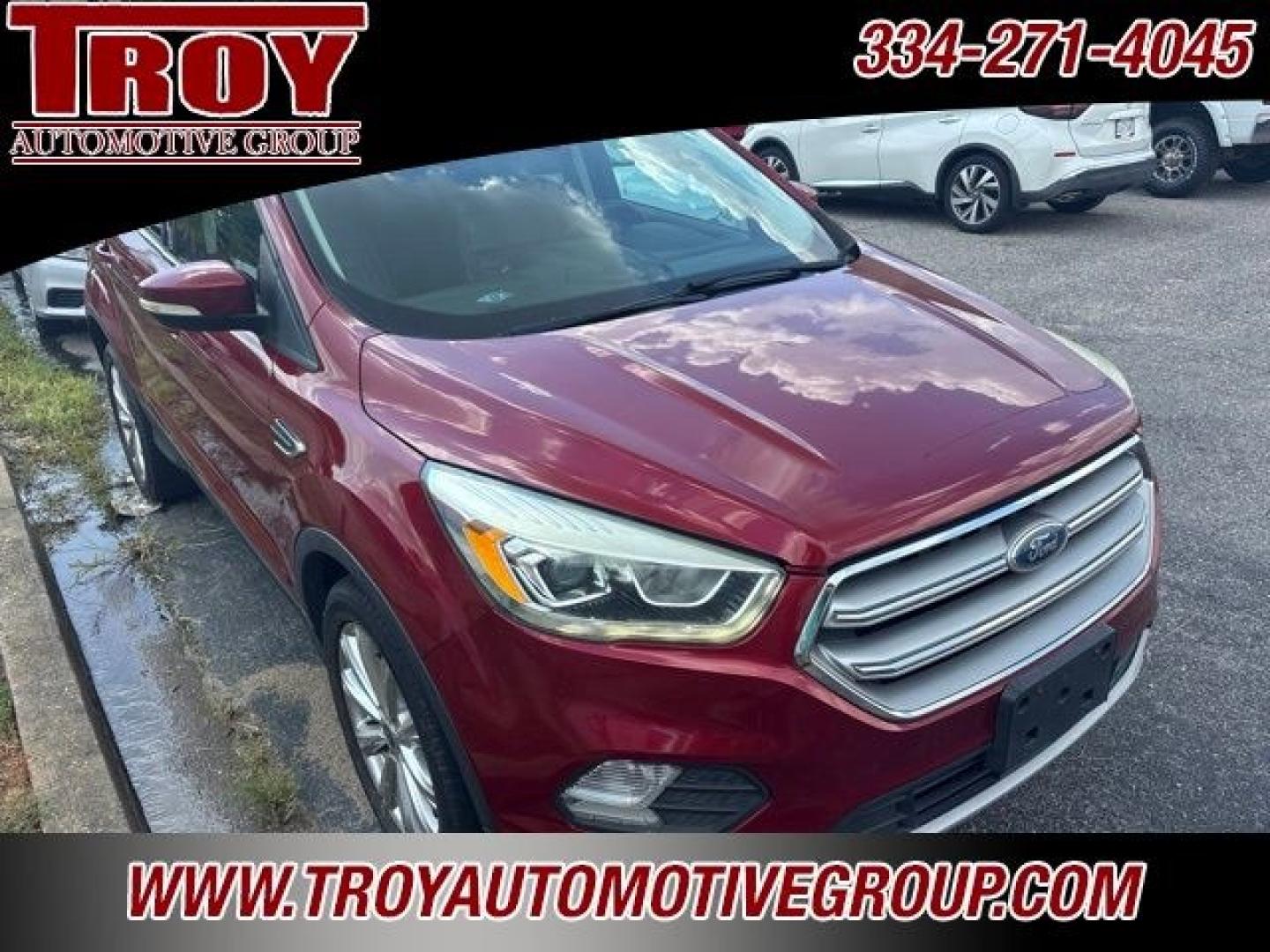 2017 Ruby Red Metallic /Black Ford Escape Titanium (1FMCU9J93HU) with an EcoBoost 2.0L I4 GTDi DOHC Turbocharged VCT engine, Automatic transmission, located at 6812 Atlanta Hwy, Montgomery, AL, 36117, (334) 271-4045, 32.382118, -86.178673 - Priced below KBB Fair Purchase Price!<br><br>Ruby Red Metallic 2017 Ford Escape Titanium 4WD EcoBoost 2.0L I4 GTDi DOHC Turbocharged VCT 6-Speed Automatic<br><br>Financing Available---Top Value for Trades.<br><br>Odometer is 18847 miles below market average! 20/27 City/Highway MPG<br><br><br>Awards:- Photo#6