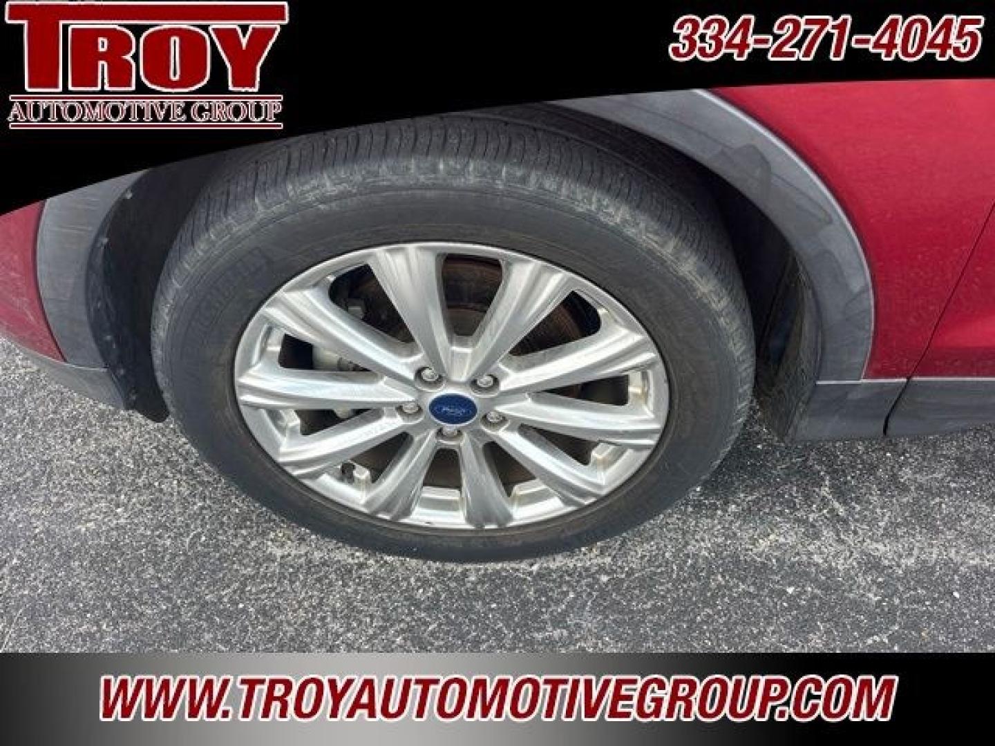 2017 Ruby Red Metallic /Black Ford Escape Titanium (1FMCU9J93HU) with an EcoBoost 2.0L I4 GTDi DOHC Turbocharged VCT engine, Automatic transmission, located at 6812 Atlanta Hwy, Montgomery, AL, 36117, (334) 271-4045, 32.382118, -86.178673 - Priced below KBB Fair Purchase Price!<br><br>Ruby Red Metallic 2017 Ford Escape Titanium 4WD EcoBoost 2.0L I4 GTDi DOHC Turbocharged VCT 6-Speed Automatic<br><br>Financing Available---Top Value for Trades.<br><br>Odometer is 18847 miles below market average! 20/27 City/Highway MPG<br><br><br>Awards:- Photo#13