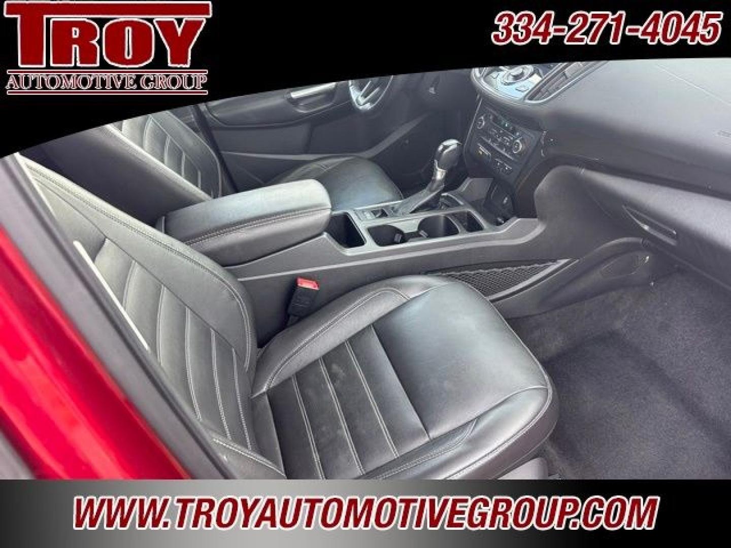 2017 Ruby Red Metallic /Black Ford Escape Titanium (1FMCU9J93HU) with an EcoBoost 2.0L I4 GTDi DOHC Turbocharged VCT engine, Automatic transmission, located at 6812 Atlanta Hwy, Montgomery, AL, 36117, (334) 271-4045, 32.382118, -86.178673 - Priced below KBB Fair Purchase Price!<br><br>Ruby Red Metallic 2017 Ford Escape Titanium 4WD EcoBoost 2.0L I4 GTDi DOHC Turbocharged VCT 6-Speed Automatic<br><br>Financing Available---Top Value for Trades.<br><br>Odometer is 18847 miles below market average! 20/27 City/Highway MPG<br><br><br>Awards:- Photo#15
