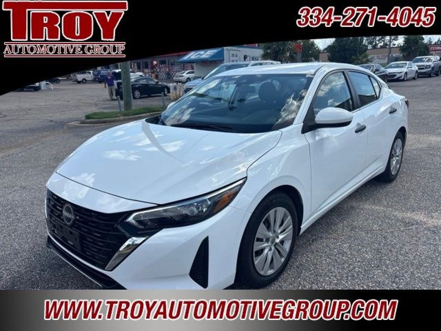 2025 Fresh Powder /Charcoal Nissan Sentra S (3N1AB8BV8SY) with an 2.0L I4 DOHC engine, CVT transmission, located at 6812 Atlanta Hwy, Montgomery, AL, 36117, (334) 271-4045, 32.382118, -86.178673 - 1-Owner!!- Photo#4