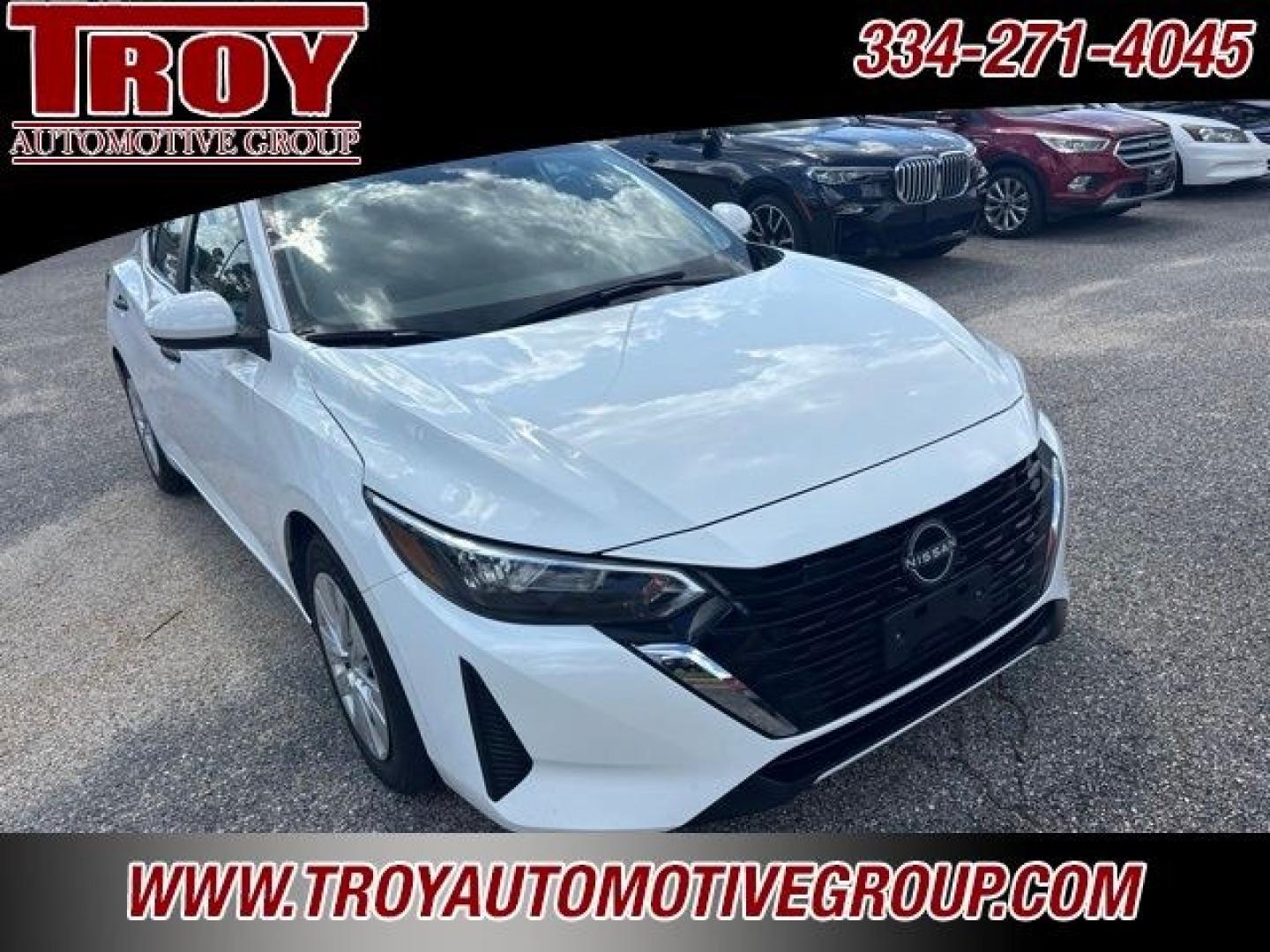 2025 Fresh Powder /Charcoal Nissan Sentra S (3N1AB8BV8SY) with an 2.0L I4 DOHC engine, CVT transmission, located at 6812 Atlanta Hwy, Montgomery, AL, 36117, (334) 271-4045, 32.382118, -86.178673 - 1-Owner!!- Photo#6