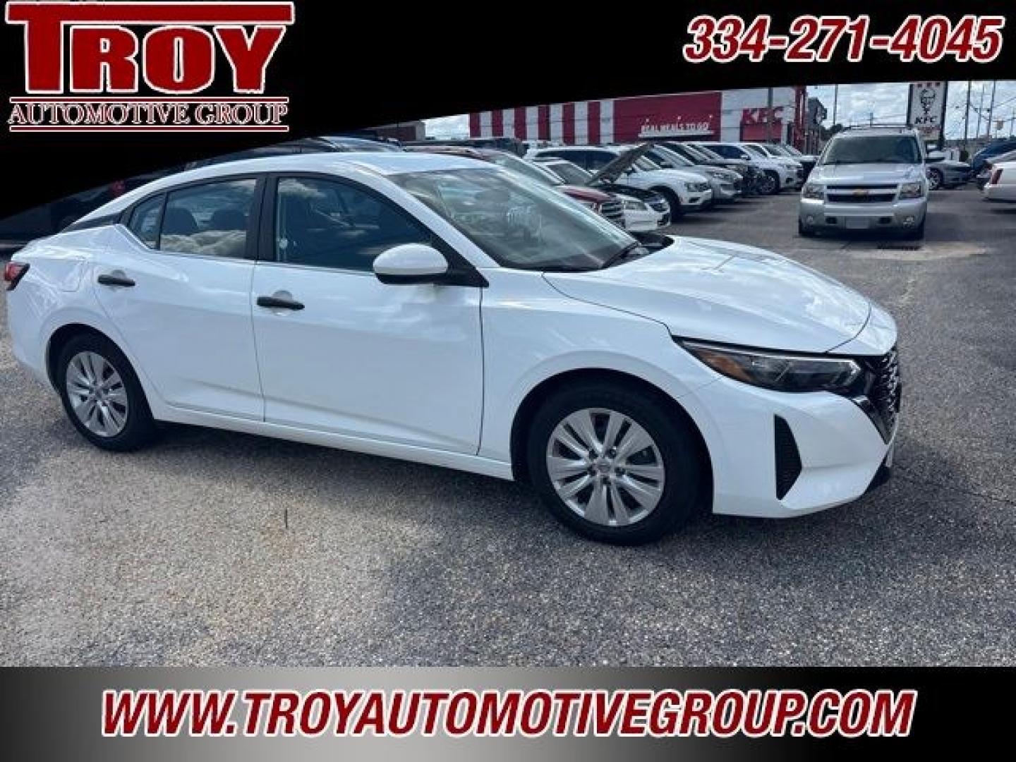 2025 Fresh Powder /Charcoal Nissan Sentra S (3N1AB8BV8SY) with an 2.0L I4 DOHC engine, CVT transmission, located at 6812 Atlanta Hwy, Montgomery, AL, 36117, (334) 271-4045, 32.382118, -86.178673 - 1-Owner!!- Photo#8