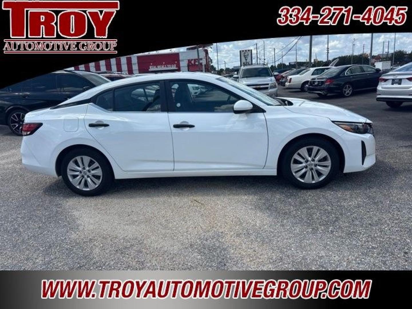 2025 Fresh Powder /Charcoal Nissan Sentra S (3N1AB8BV8SY) with an 2.0L I4 DOHC engine, CVT transmission, located at 6812 Atlanta Hwy, Montgomery, AL, 36117, (334) 271-4045, 32.382118, -86.178673 - 1-Owner!!- Photo#9
