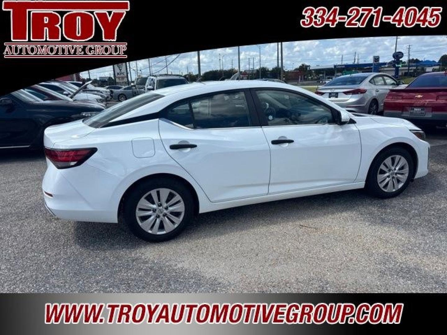 2025 Fresh Powder /Charcoal Nissan Sentra S (3N1AB8BV8SY) with an 2.0L I4 DOHC engine, CVT transmission, located at 6812 Atlanta Hwy, Montgomery, AL, 36117, (334) 271-4045, 32.382118, -86.178673 - 1-Owner!!- Photo#10