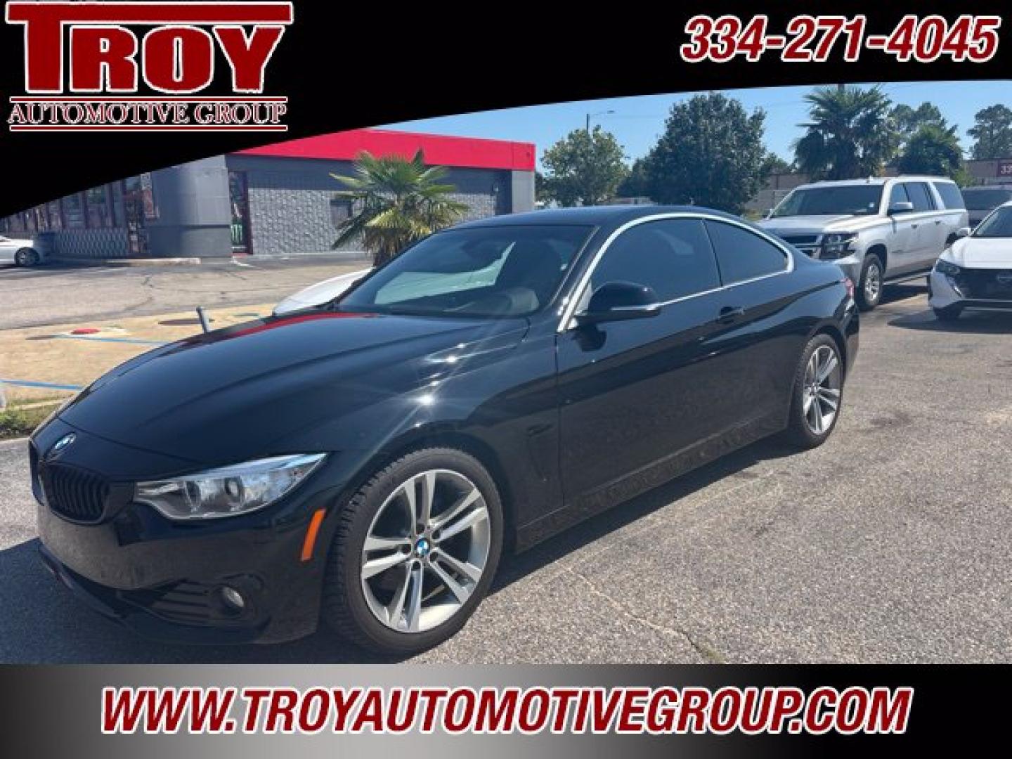 2017 Jet Black /Black BMW 4 Series 430i (WBA4R7C58HK) with an 2.0L 4-Cylinder TwinPower Turbo engine, Automatic transmission, located at 6812 Atlanta Hwy, Montgomery, AL, 36117, (334) 271-4045, 32.382118, -86.178673 - Priced below KBB Fair Purchase Price!<br><br>Jet Black 2017 BMW 4 Series 430i RWD 2.0L 4-Cylinder TwinPower Turbo 8-Speed Automatic<br><br>Financing Available---Top Value for Trades.<br><br>23/34 City/Highway MPG<br><br><br>Awards:<br> * JD Power Initial Quality Study (IQS)<br><br>Reviews:<br> * B- Photo#3