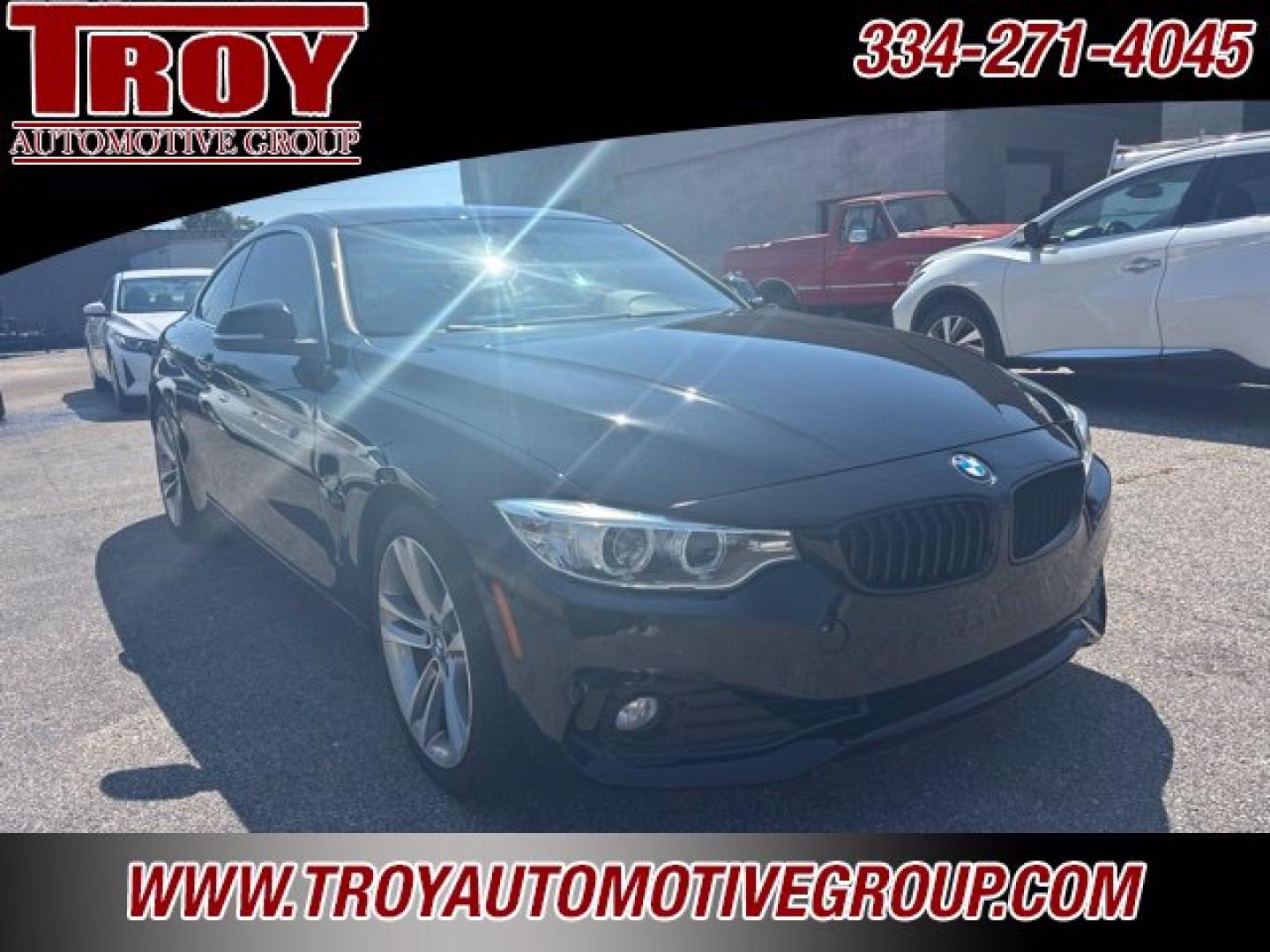 2017 Jet Black /Black BMW 4 Series 430i (WBA4R7C58HK) with an 2.0L 4-Cylinder TwinPower Turbo engine, Automatic transmission, located at 6812 Atlanta Hwy, Montgomery, AL, 36117, (334) 271-4045, 32.382118, -86.178673 - Priced below KBB Fair Purchase Price!<br><br>Jet Black 2017 BMW 4 Series 430i RWD 2.0L 4-Cylinder TwinPower Turbo 8-Speed Automatic<br><br>Financing Available---Top Value for Trades.<br><br>23/34 City/Highway MPG<br><br><br>Awards:<br> * JD Power Initial Quality Study (IQS)<br><br>Reviews:<br> * B- Photo#6
