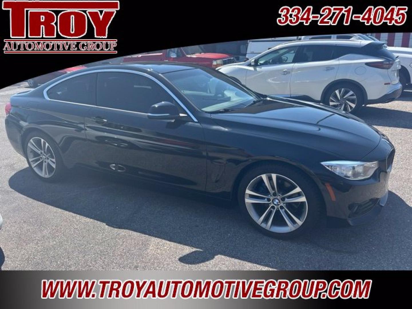 2017 Jet Black /Black BMW 4 Series 430i (WBA4R7C58HK) with an 2.0L 4-Cylinder TwinPower Turbo engine, Automatic transmission, located at 6812 Atlanta Hwy, Montgomery, AL, 36117, (334) 271-4045, 32.382118, -86.178673 - Priced below KBB Fair Purchase Price!<br><br>Jet Black 2017 BMW 4 Series 430i RWD 2.0L 4-Cylinder TwinPower Turbo 8-Speed Automatic<br><br>Financing Available---Top Value for Trades.<br><br>23/34 City/Highway MPG<br><br><br>Awards:<br> * JD Power Initial Quality Study (IQS)<br><br>Reviews:<br> * B- Photo#8