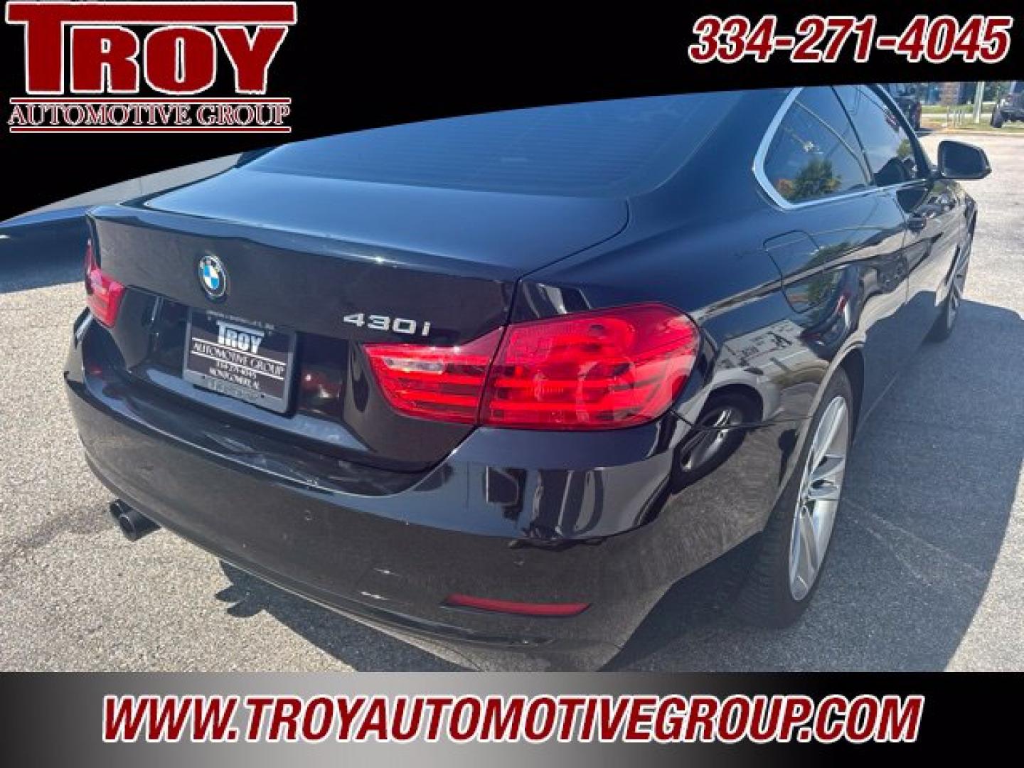 2017 Jet Black /Black BMW 4 Series 430i (WBA4R7C58HK) with an 2.0L 4-Cylinder TwinPower Turbo engine, Automatic transmission, located at 6812 Atlanta Hwy, Montgomery, AL, 36117, (334) 271-4045, 32.382118, -86.178673 - Priced below KBB Fair Purchase Price!<br><br>Jet Black 2017 BMW 4 Series 430i RWD 2.0L 4-Cylinder TwinPower Turbo 8-Speed Automatic<br><br>Financing Available---Top Value for Trades.<br><br>23/34 City/Highway MPG<br><br><br>Awards:<br> * JD Power Initial Quality Study (IQS)<br><br>Reviews:<br> * B- Photo#9
