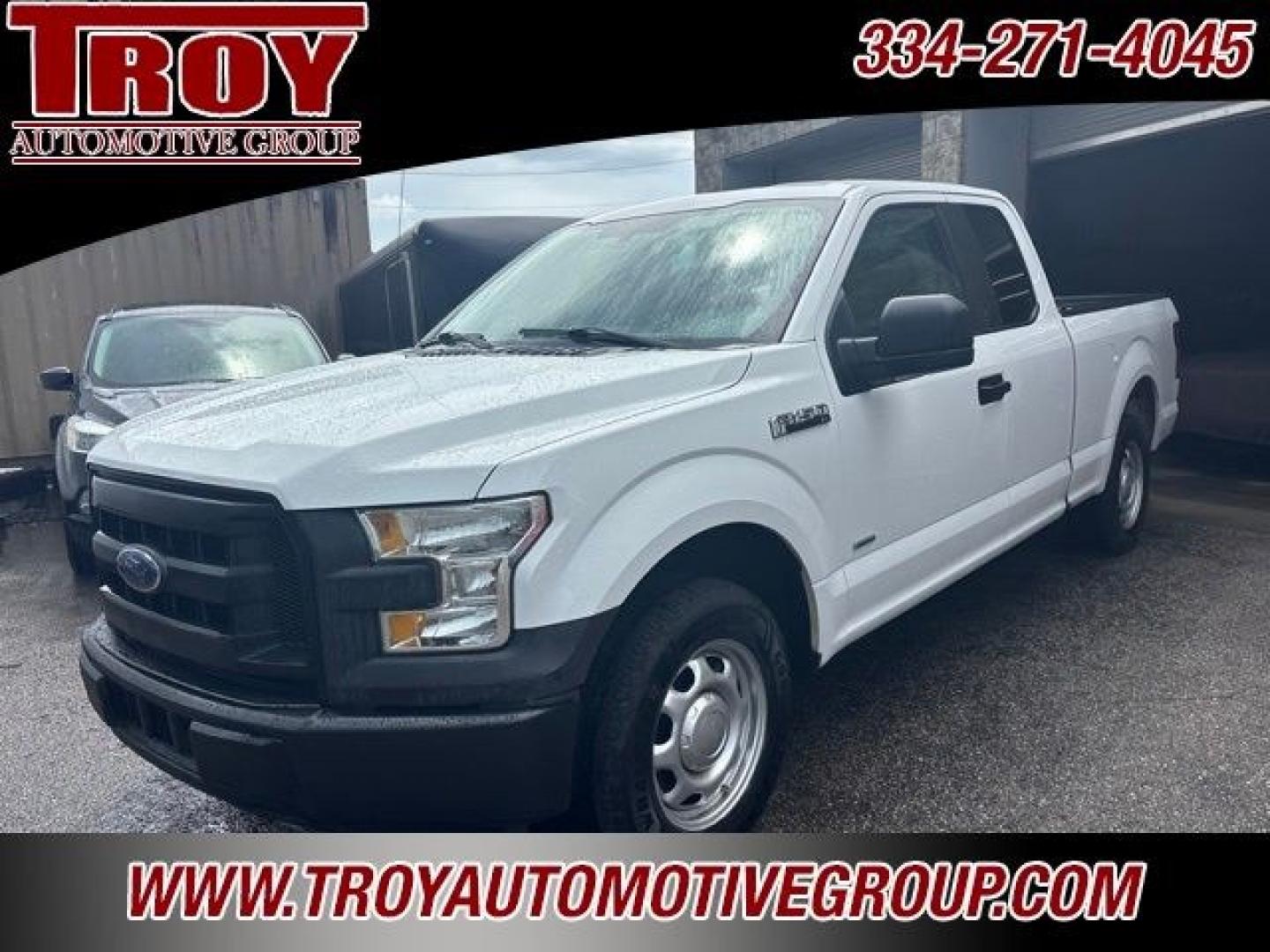 2016 Oxford White /Medium Earth Gray Ford F-150 XL (1FTEX1CP1GF) with an 2.7L V6 EcoBoost engine, Automatic transmission, located at 6812 Atlanta Hwy, Montgomery, AL, 36117, (334) 271-4045, 32.382118, -86.178673 - Dent on passenger 3rd door !!<br>Scrap on passenger bed side!!<br>Tow Package!!<br>Bedliner!!Oxford White 2016 Ford F-150 XL RWD 2.7L V6 EcoBoost 6-Speed Automatic Electronic<br><br>Financing Available---Top Value for Trades.<br><br>19/26 City/Highway MPG<br><br><br>Awards:<br> * 2016 KBB.com Brand- Photo#2