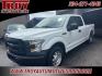 2016 Oxford White /Medium Earth Gray Ford F-150 XL (1FTEX1CP1GF) with an 2.7L V6 EcoBoost engine, Automatic transmission, located at 6812 Atlanta Hwy, Montgomery, AL, 36117, (334) 271-4045, 32.382118, -86.178673 - Dent on passenger 3rd door !!<br>Scrap on passenger bed side!!<br>Tow Package!!<br>Bedliner!!Oxford White 2016 Ford F-150 XL RWD 2.7L V6 EcoBoost 6-Speed Automatic Electronic<br><br>Financing Available---Top Value for Trades.<br><br>19/26 City/Highway MPG<br><br><br>Awards:<br> * 2016 KBB.com Brand- Photo#2