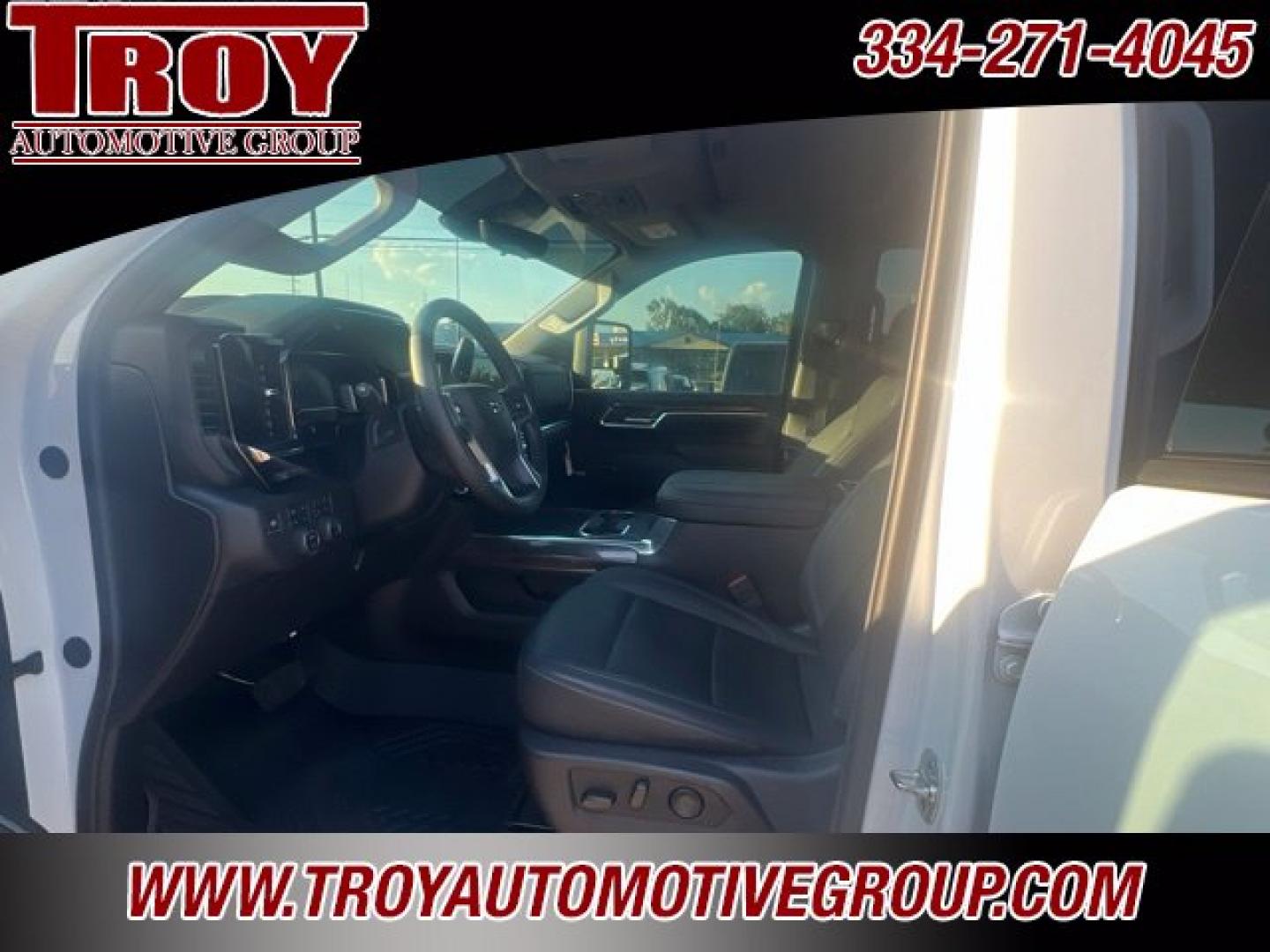 2025 Summit White /Black Chevrolet Silverado 2500HD LTZ Trail Boss (2GC4KPEYXS1) with an Duramax 6.6L V8 Turbodiesel engine, Automatic transmission, located at 6812 Atlanta Hwy, Montgomery, AL, 36117, (334) 271-4045, 32.382118, -86.178673 - 2025' Chevrolet SIlverado 2500HD Trail Boss, Summit White with Ebony Leather Interior, Heads Up Display, Heated and Cooled Seats, Navigation, Factory Sunroof, BOSE Sound System, Multi-Flex Tailgate, 35x12.5x20 Nitto Ridge Grapplers, Spray-In Bedliner. No-Accidents 1-owner Truck. No apologies. Ca- Photo#8