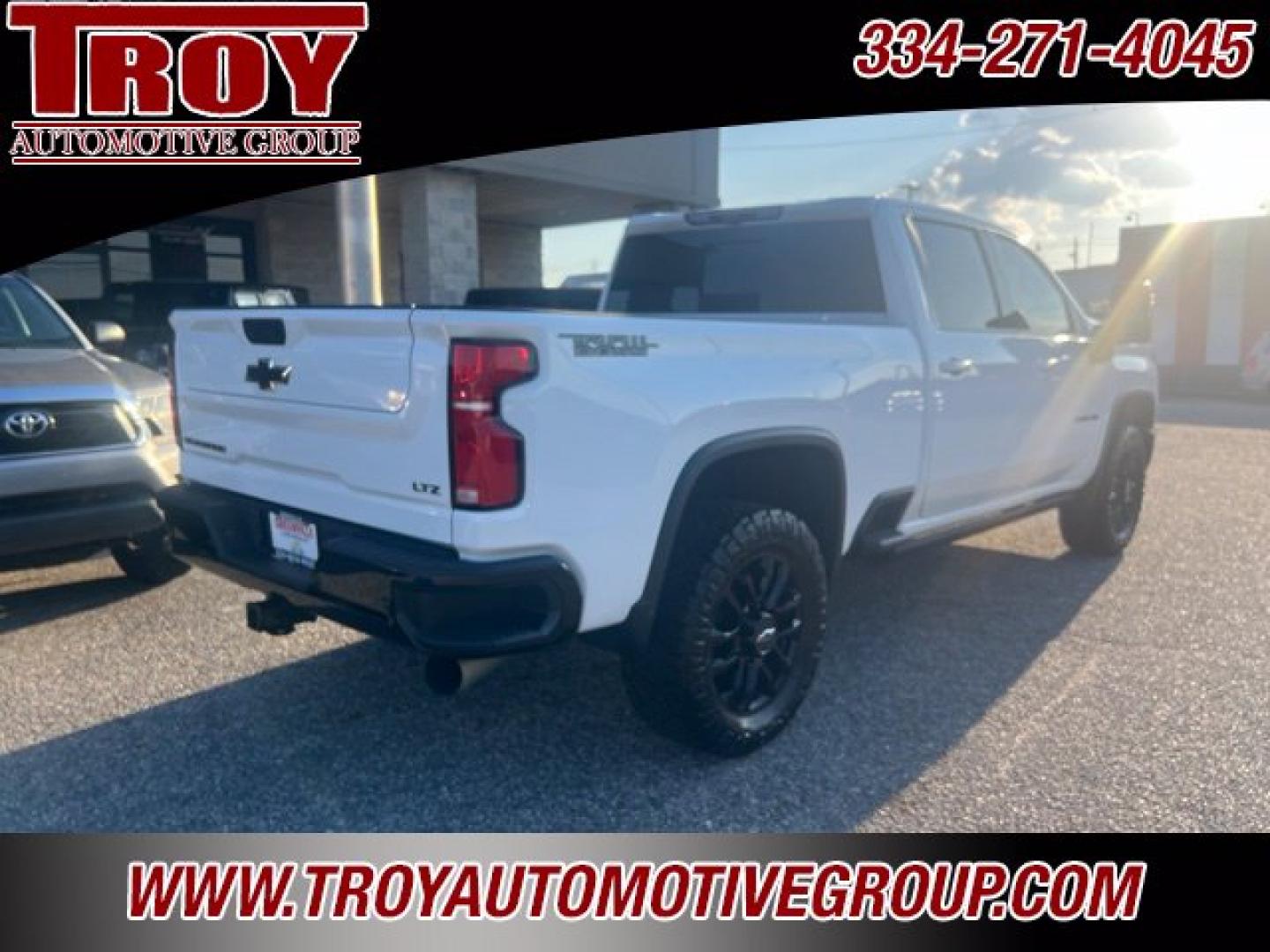 2025 Summit White /Black Chevrolet Silverado 2500HD LTZ Trail Boss (2GC4KPEYXS1) with an Duramax 6.6L V8 Turbodiesel engine, Automatic transmission, located at 6812 Atlanta Hwy, Montgomery, AL, 36117, (334) 271-4045, 32.382118, -86.178673 - 2025' Chevrolet SIlverado 2500HD Trail Boss, Summit White with Ebony Leather Interior, Heads Up Display, Heated and Cooled Seats, Navigation, Factory Sunroof, BOSE Sound System, Multi-Flex Tailgate, 35x12.5x20 Nitto Ridge Grapplers, Spray-In Bedliner. No-Accidents 1-owner Truck. No apologies. Ca- Photo#14