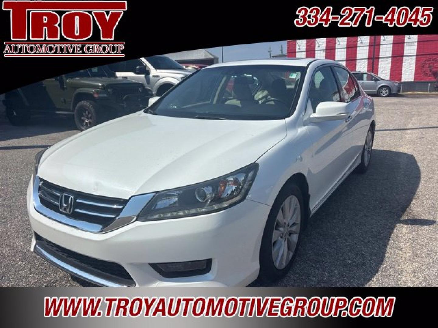 2014 White Orchid Pearl /Parchment Honda Accord EX-L (1HGCR3F89EA) with an 3.5L V6 SOHC i-VTEC 24V engine, Automatic transmission, located at 6812 Atlanta Hwy, Montgomery, AL, 36117, (334) 271-4045, 32.382118, -86.178673 - 1-Owner!!<br>Sunroof!!<br>2-Master Remote Entry Keys!!<br>V6!!- Photo#10