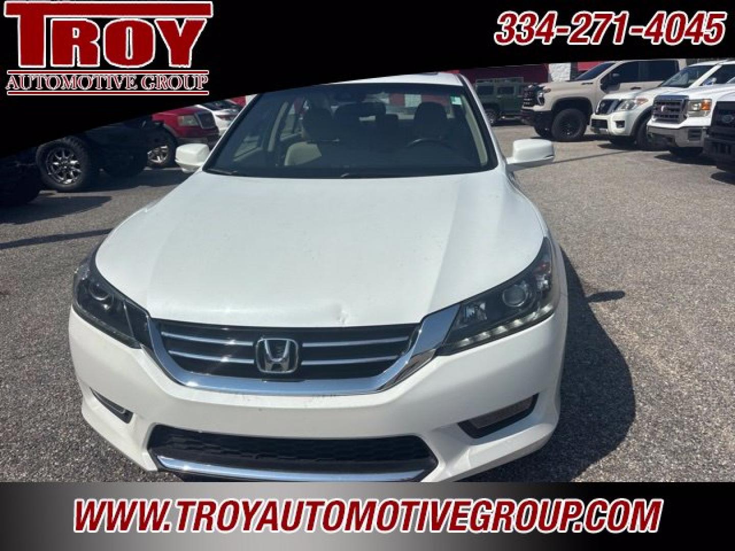 2014 White Orchid Pearl /Parchment Honda Accord EX-L (1HGCR3F89EA) with an 3.5L V6 SOHC i-VTEC 24V engine, Automatic transmission, located at 6812 Atlanta Hwy, Montgomery, AL, 36117, (334) 271-4045, 32.382118, -86.178673 - 1-Owner!!<br>Sunroof!!<br>2-Master Remote Entry Keys!!<br>V6!!- Photo#11