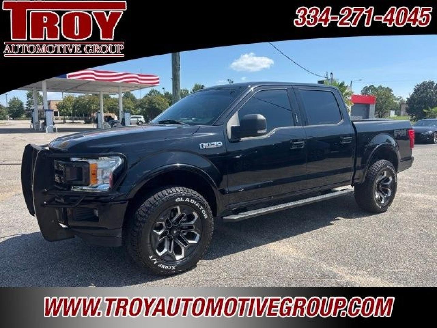 2019 Black Metallic /Black Ford F-150 XLT (1FTEW1E45KF) with an 3.5L V6 EcoBoost engine, Automatic transmission, located at 6812 Atlanta Hwy, Montgomery, AL, 36117, (334) 271-4045, 32.382118, -86.178673 - Level Kit!!<br>Black Widow Wheels!!<br>Ranch hand grill guard!!<br>Navigation!!<br>Heated Seats!!<br>Power Seats!!<br>Sport Package!!<br>FX4 Package !!!<br>2-Remote Entry Keys!!<br>Tow Package!!- Photo#2